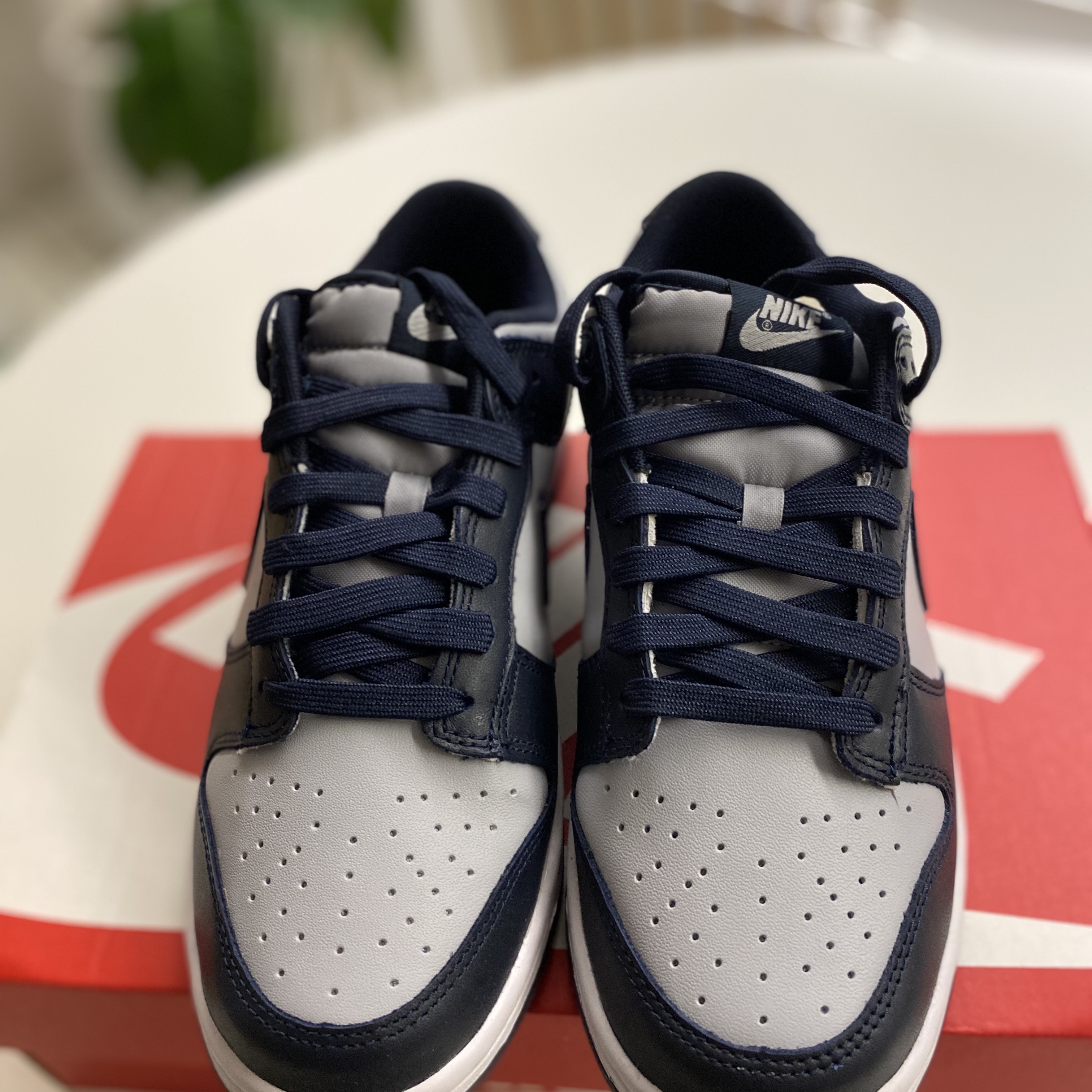 Nike Dunk Low Retro Championship Grey 착용 스타일 - 4