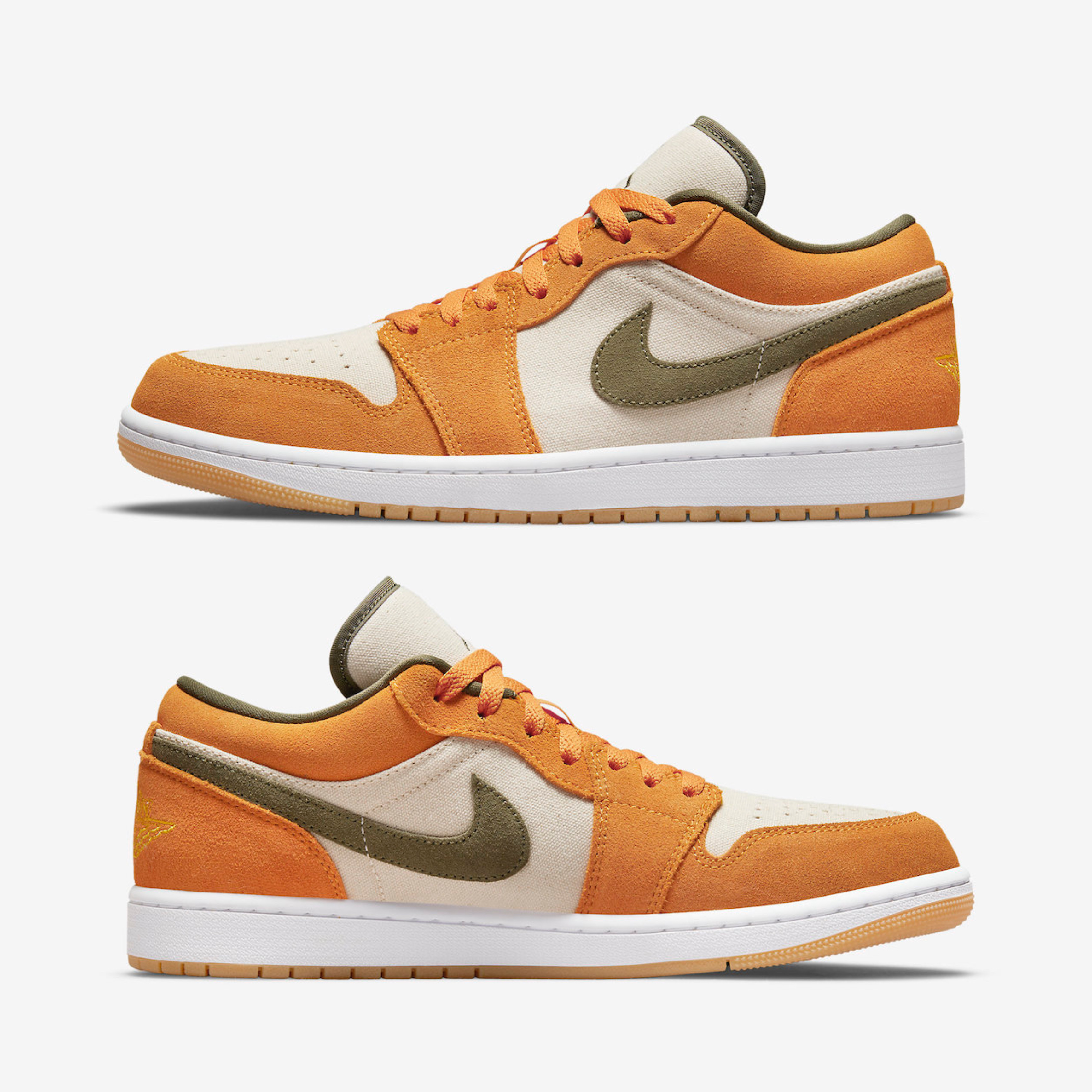 Jordan 1 Low SE Light Curry 착용 스타일 - 3