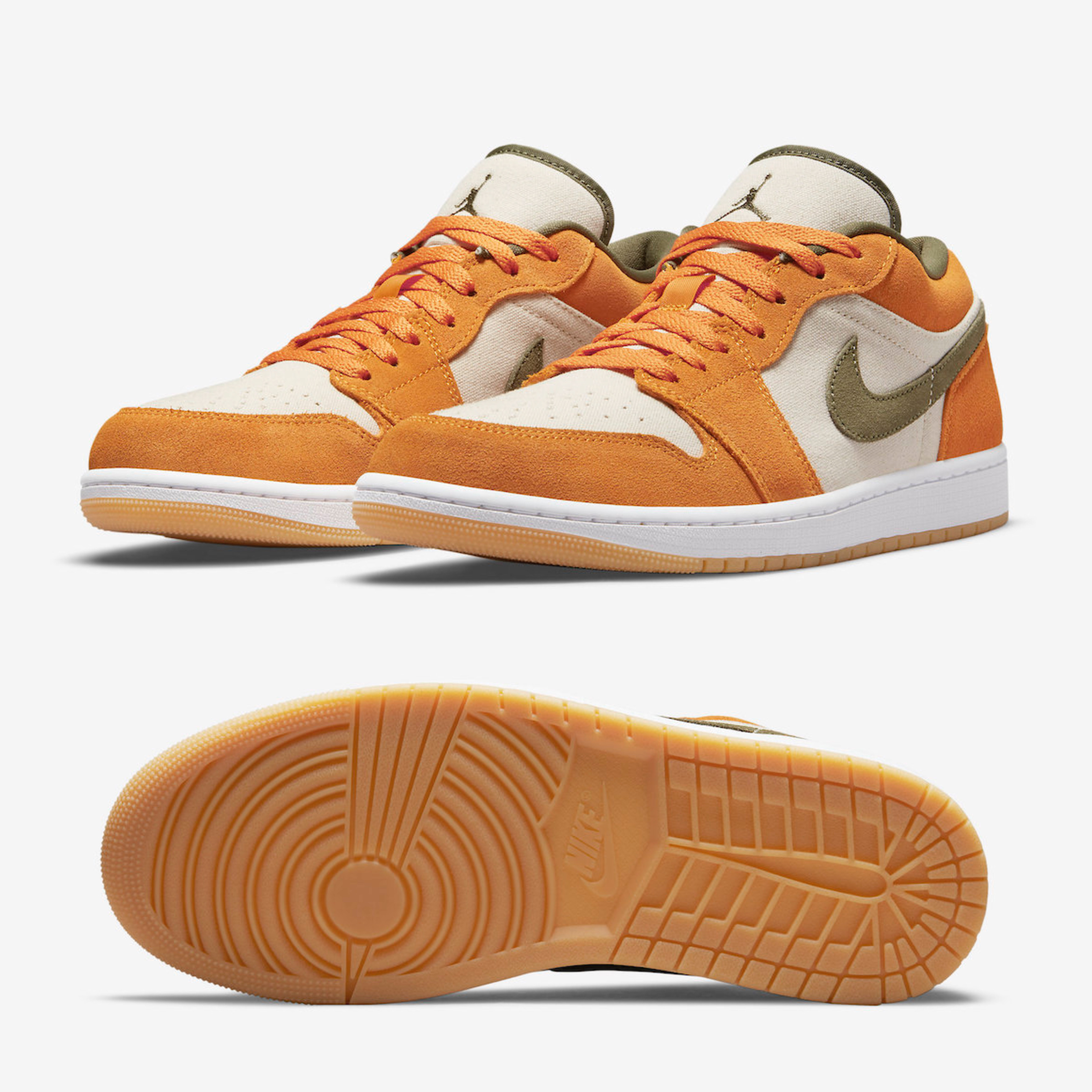 Jordan 1 Low SE Light Curry 착용 스타일 - 2