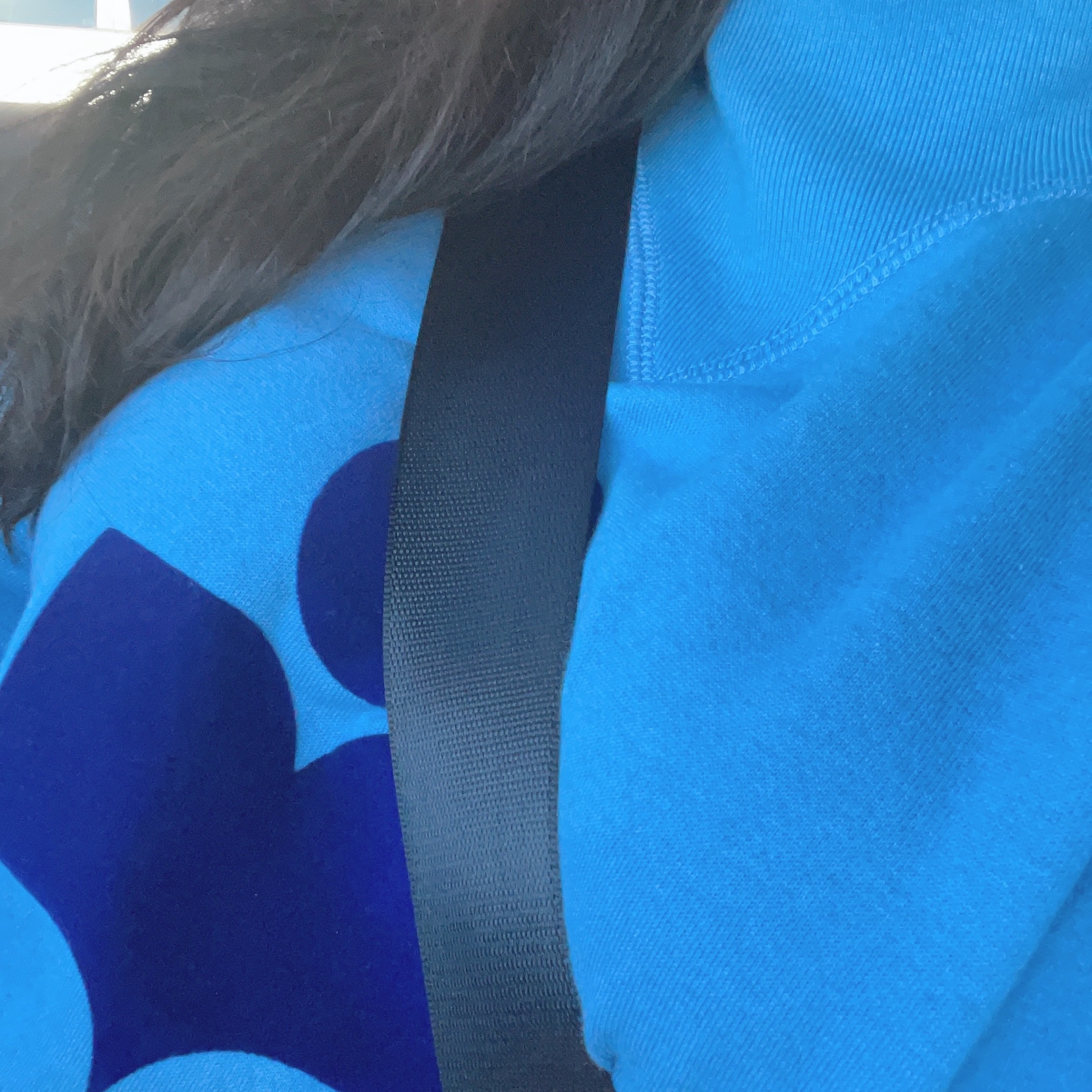 (W) Isabel Marant Moby Sweatshirt Blue Navy - 21FW 착용 스타일 - 1