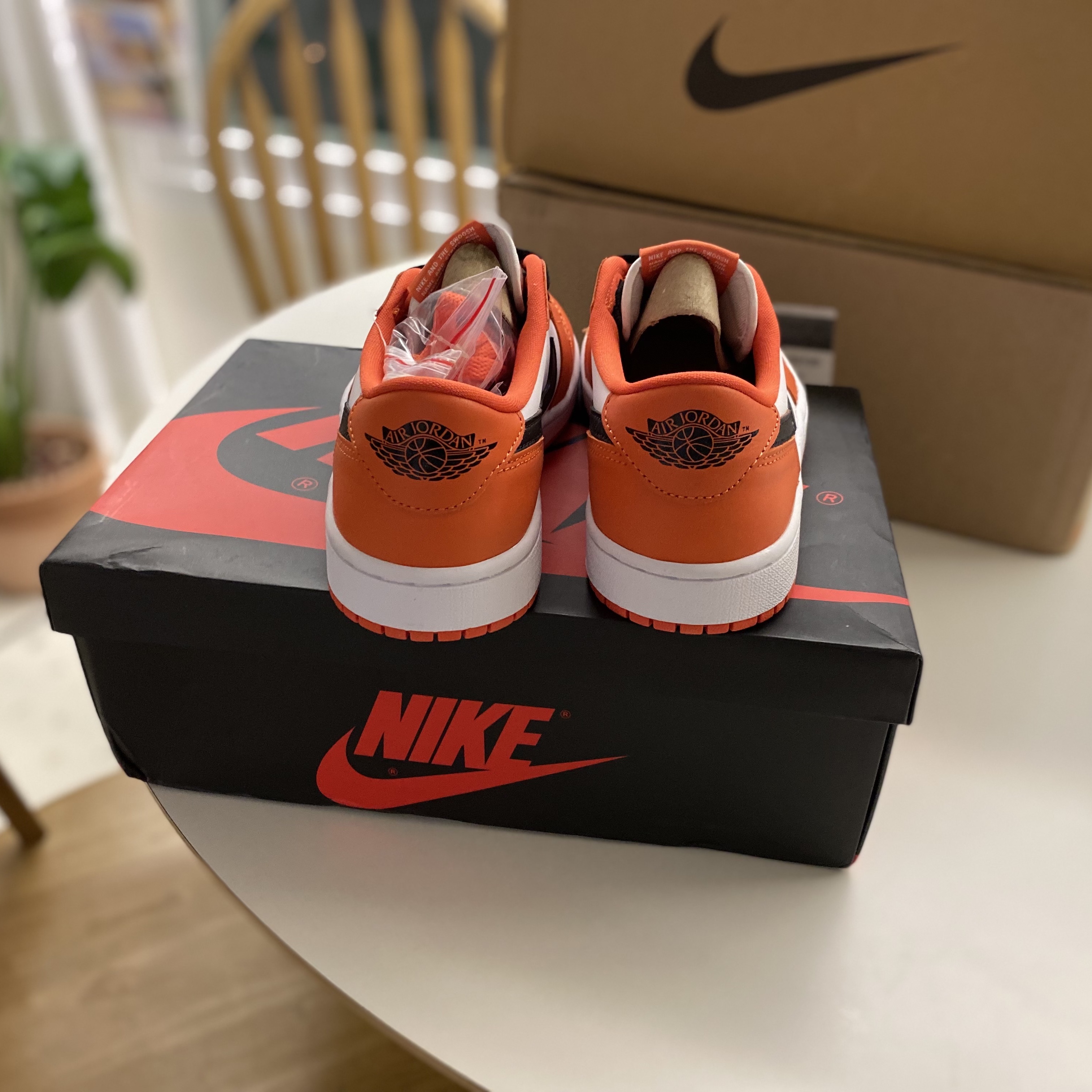 (W) Jordan 1 Low OG Starfish 착용 스타일 - 3