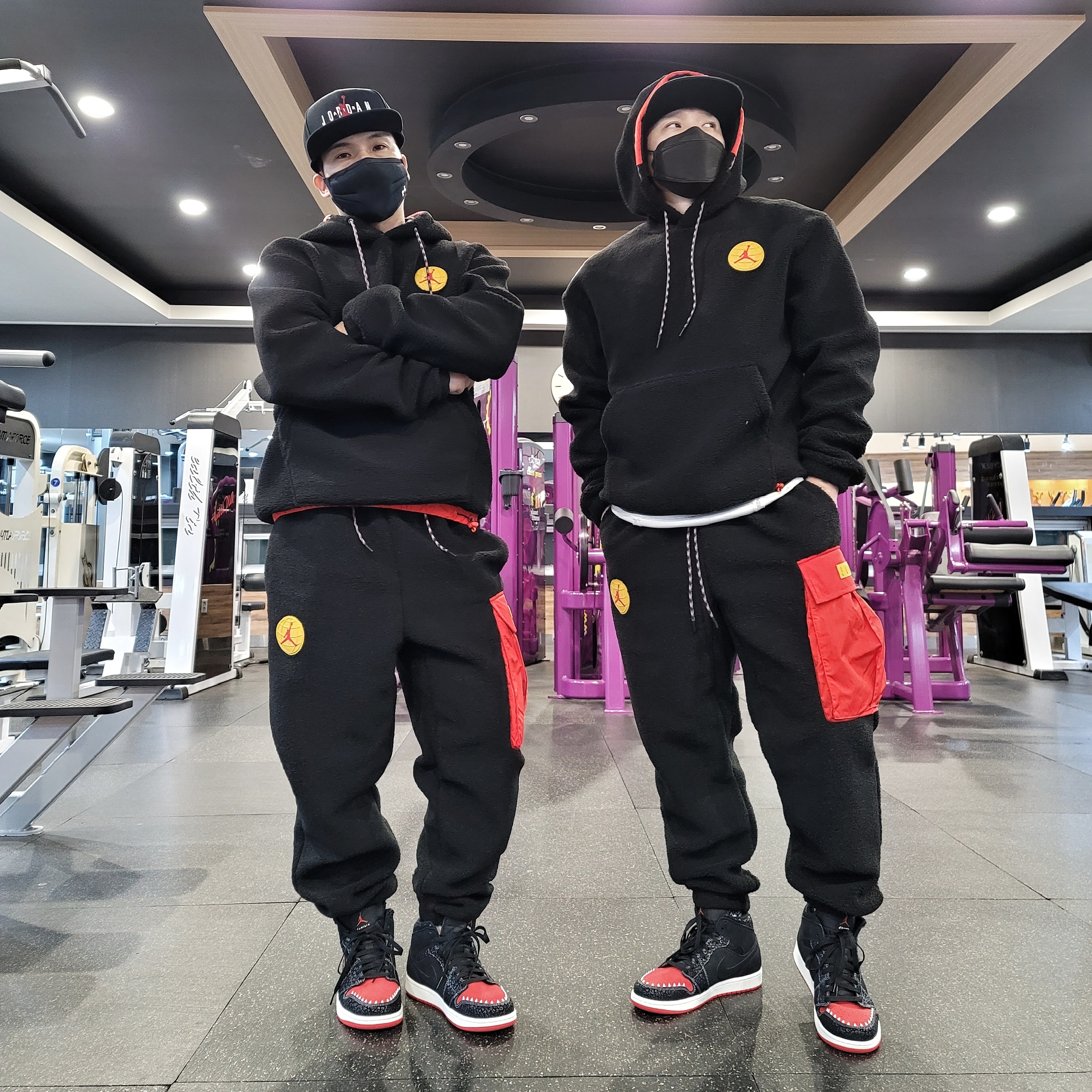 Jordan 1 Mid SE Siempre Familia 착용 스타일