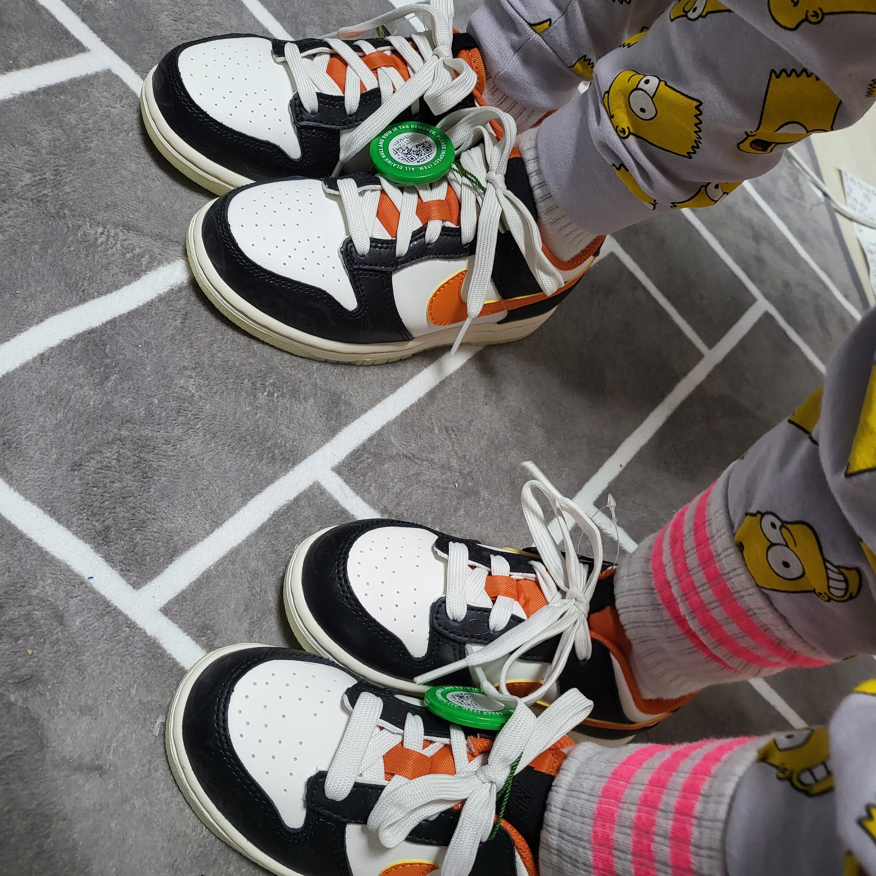 (PS) Nike Dunk Low PRM Halloween, (TD) Nike Dunk Low PRM Halloween 착용 스타일 - 3