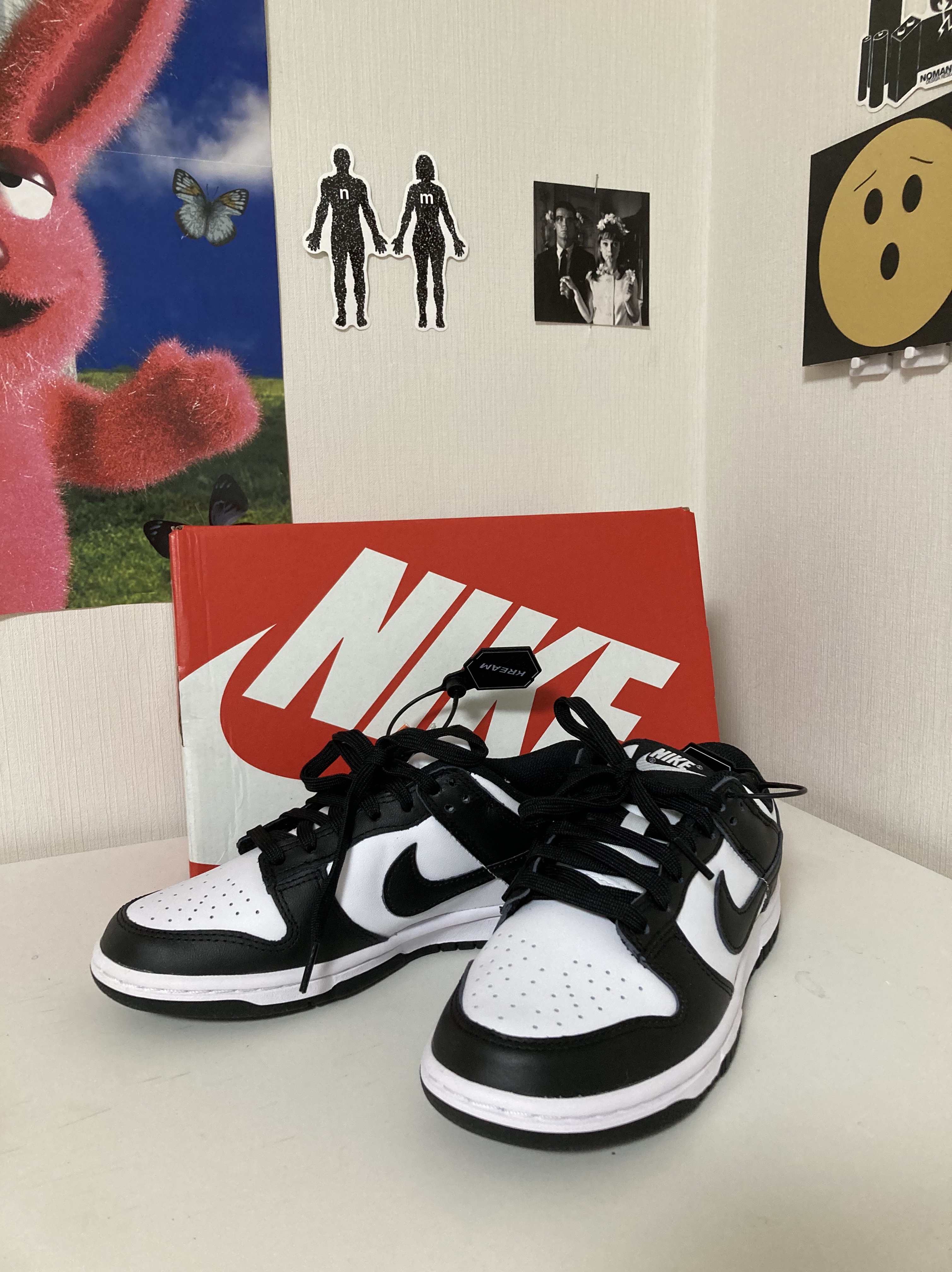(W) Nike Dunk Low Black 착용 스타일