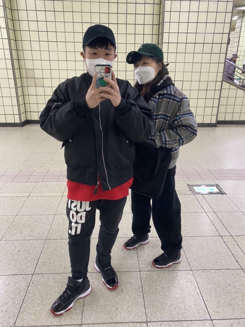 Jordan 11 Retro Bred 2019 착용 스타일