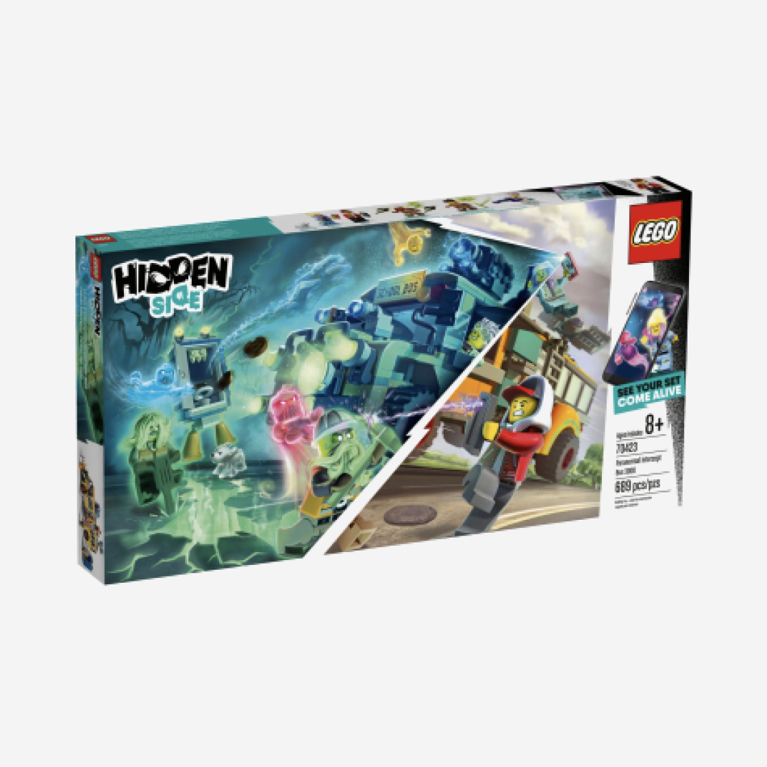 레고 히든 사이드 불가사의한 인터셉트 버스 3000(Lego Hidden Side Paranormal Intercept Bus 3000) - 2