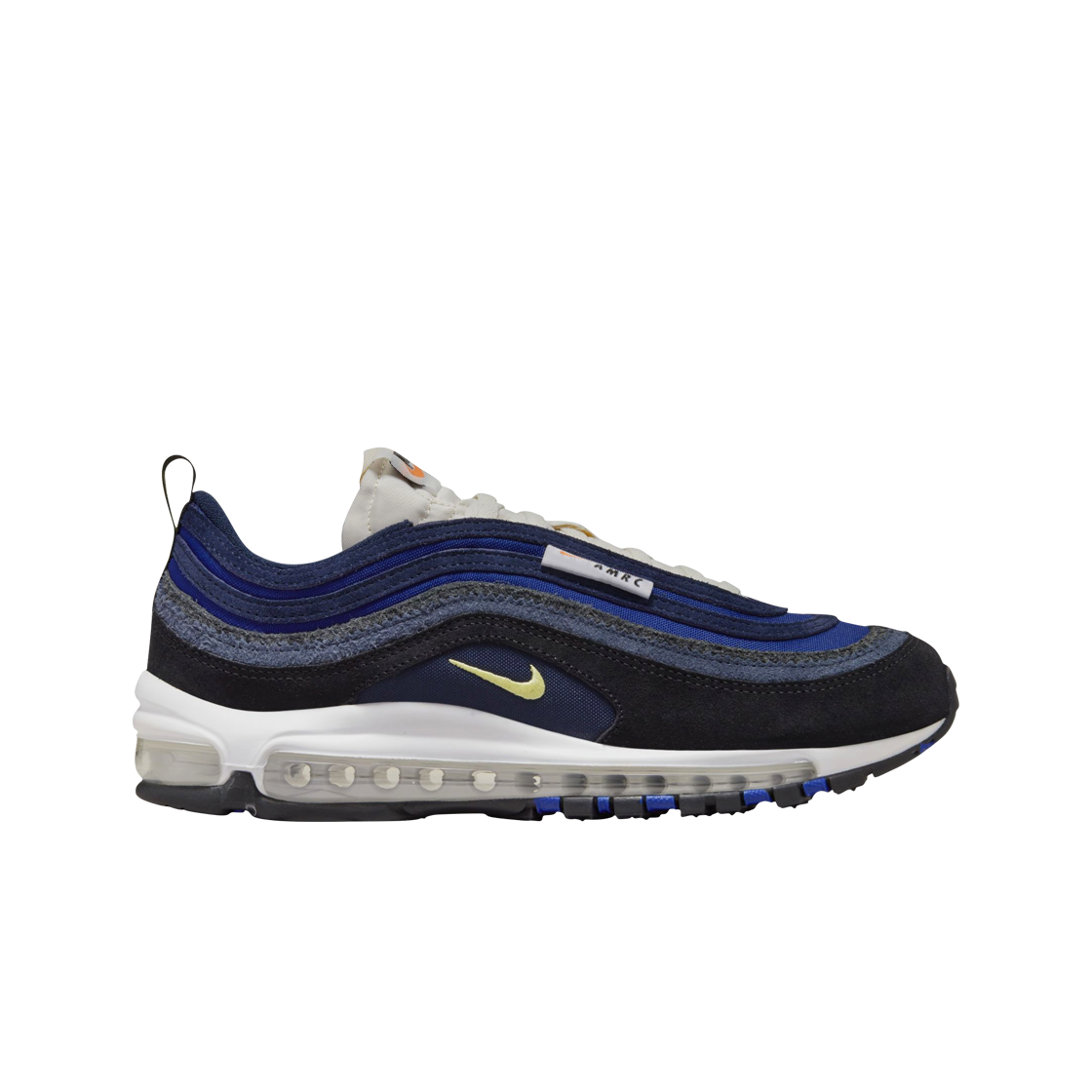 나이키 에어맥스 97 SE 에어맥스 러닝 클럽 블랙 딥 로얄 블루(Nike Air Max 97 SE Air max Running Club Black Deep Royal Blue)