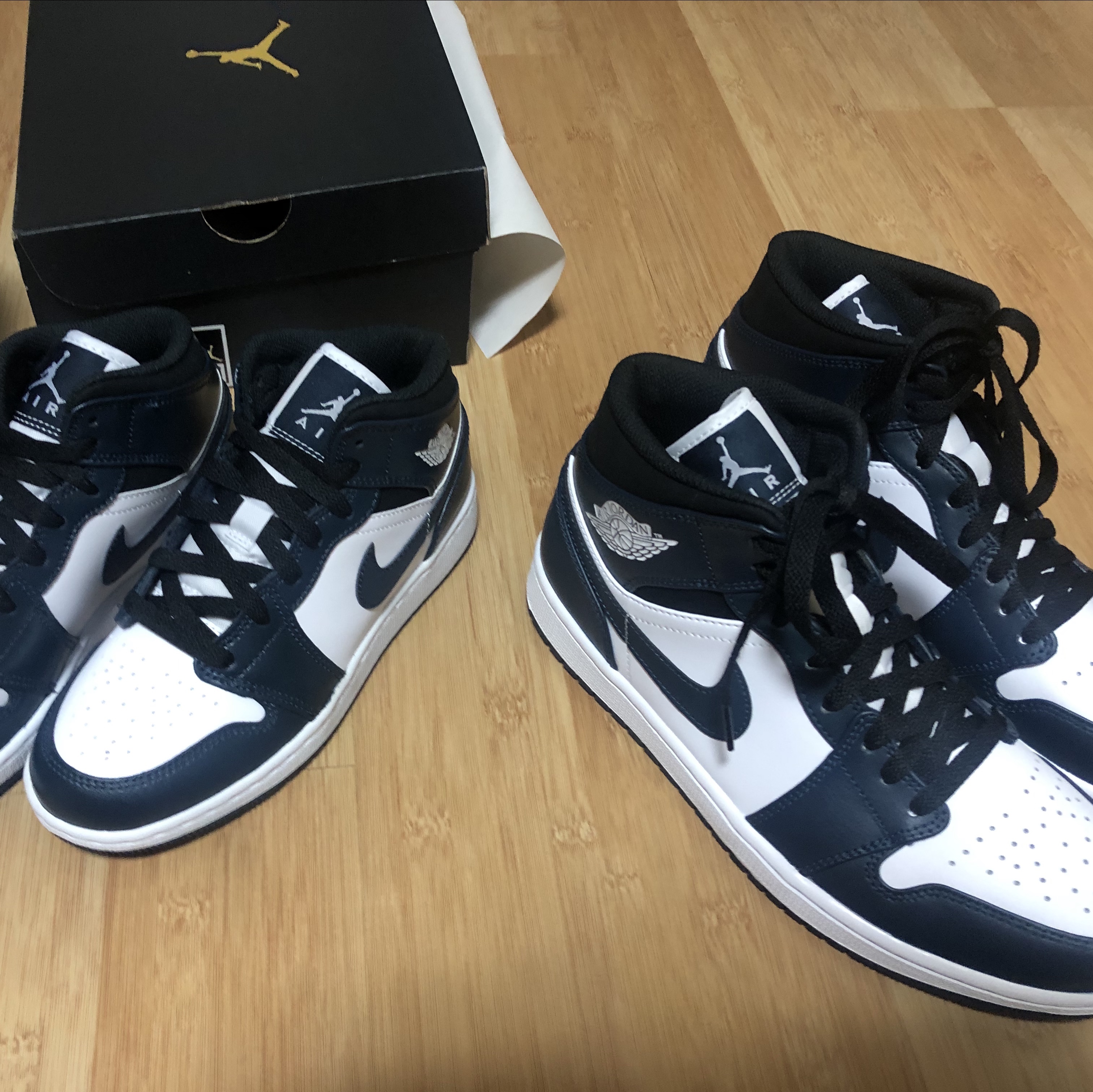 (GS) Jordan 1 Mid Dark Teal 착용 스타일
