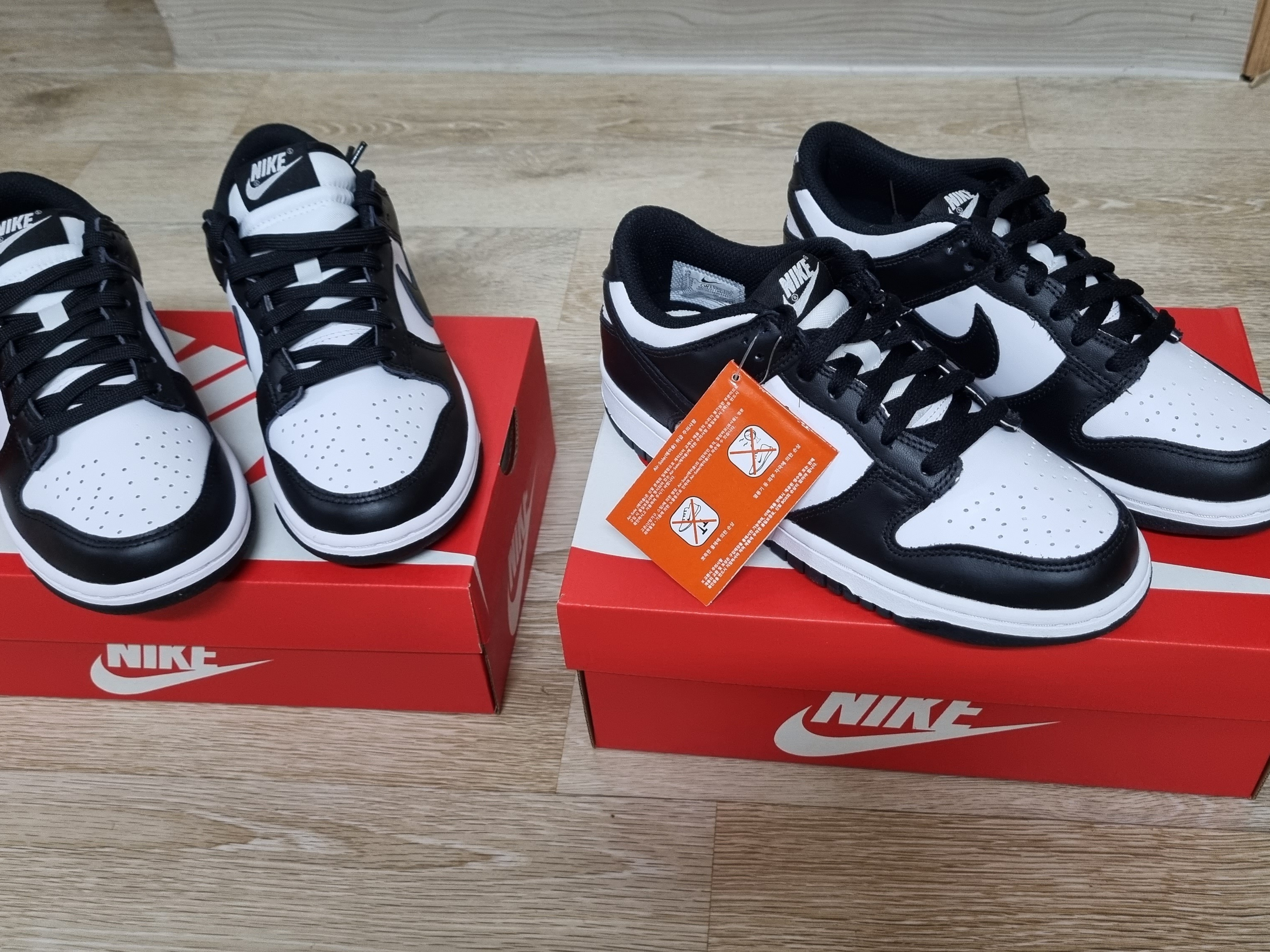 (W) Nike Dunk Low Black, (GS) Nike Dunk Low Black 착용 스타일 - 3