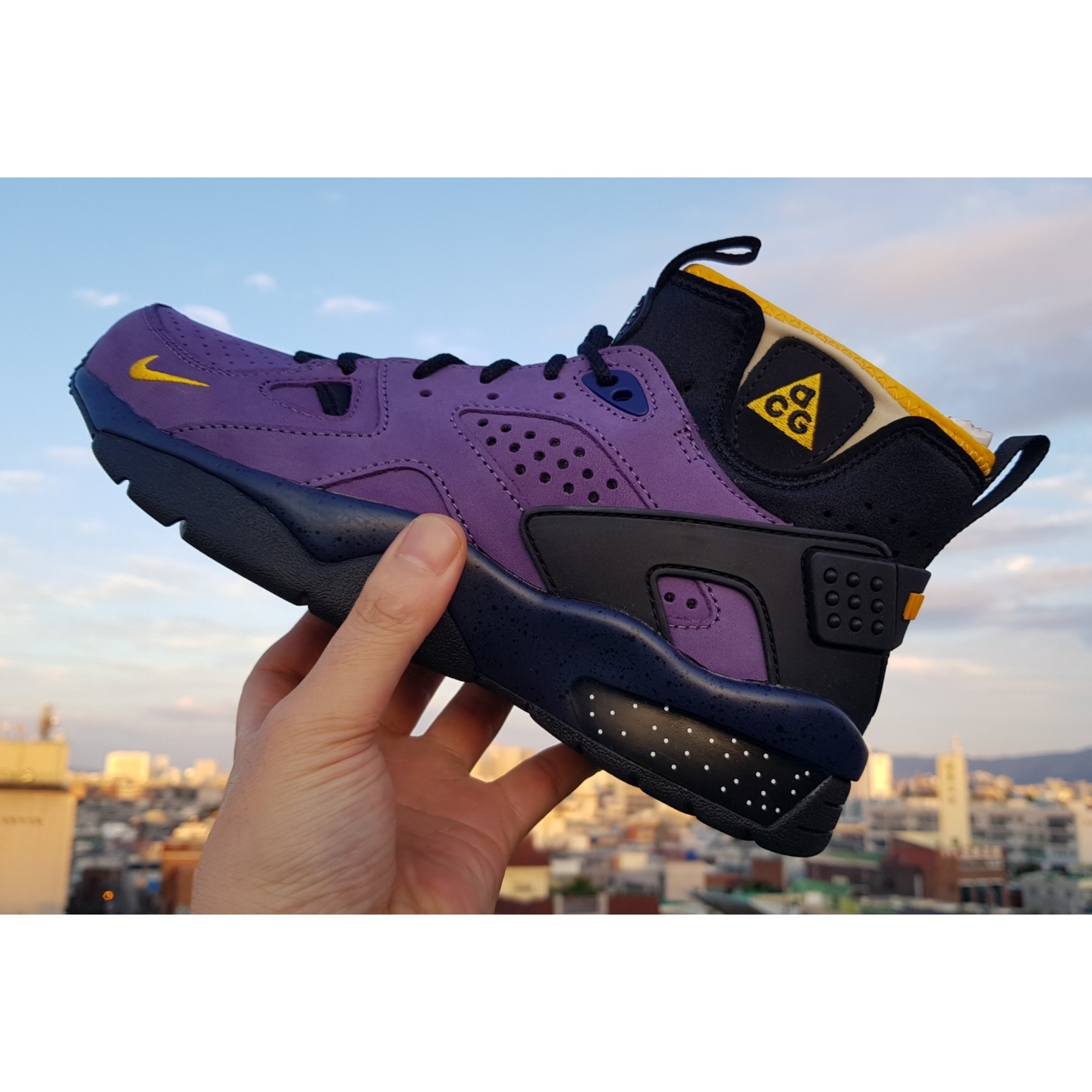 Nike ACG Air Mowabb Gravity Purple 착용 스타일