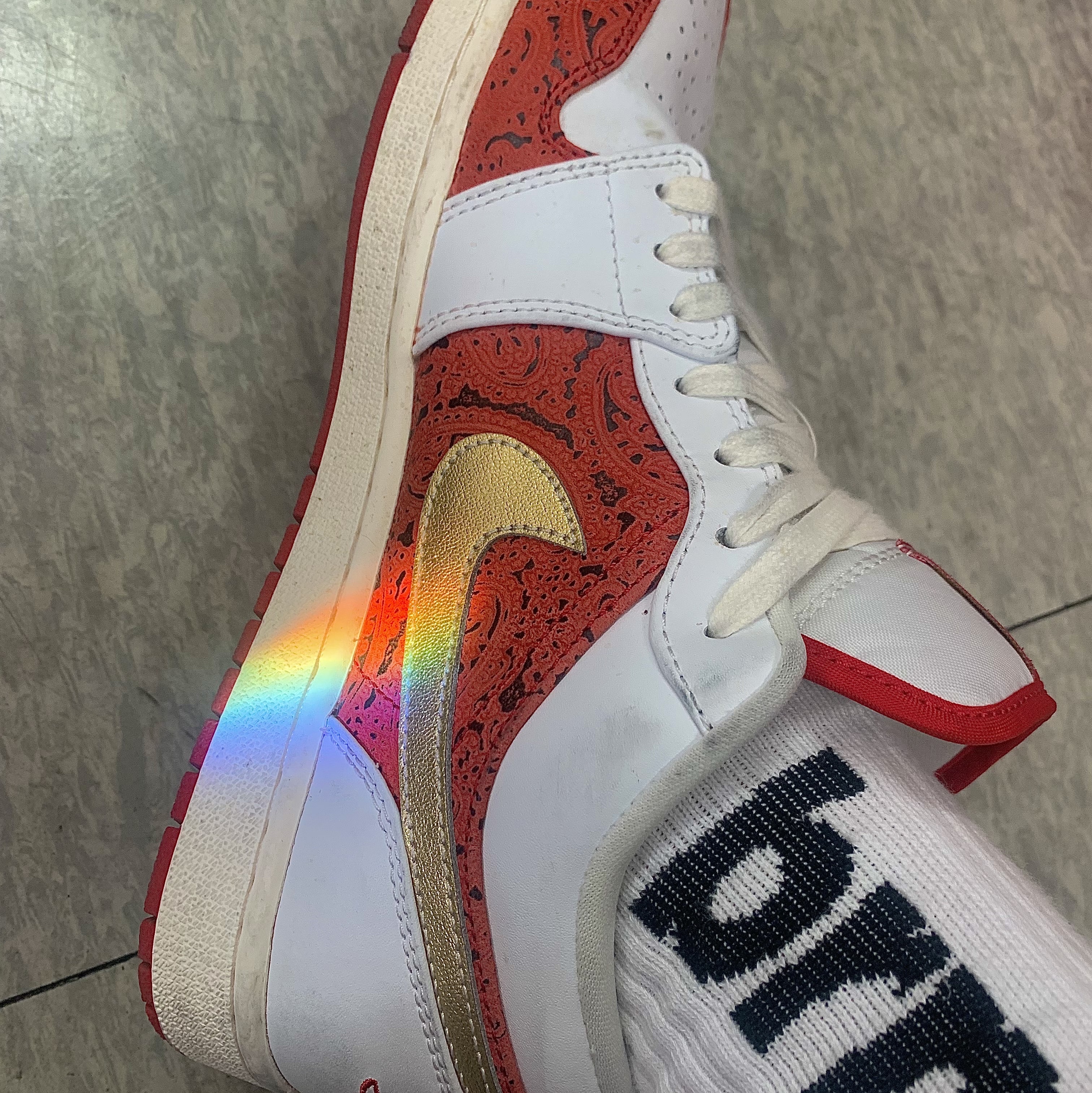 Jordan 1 Low SE Spades 착용 스타일