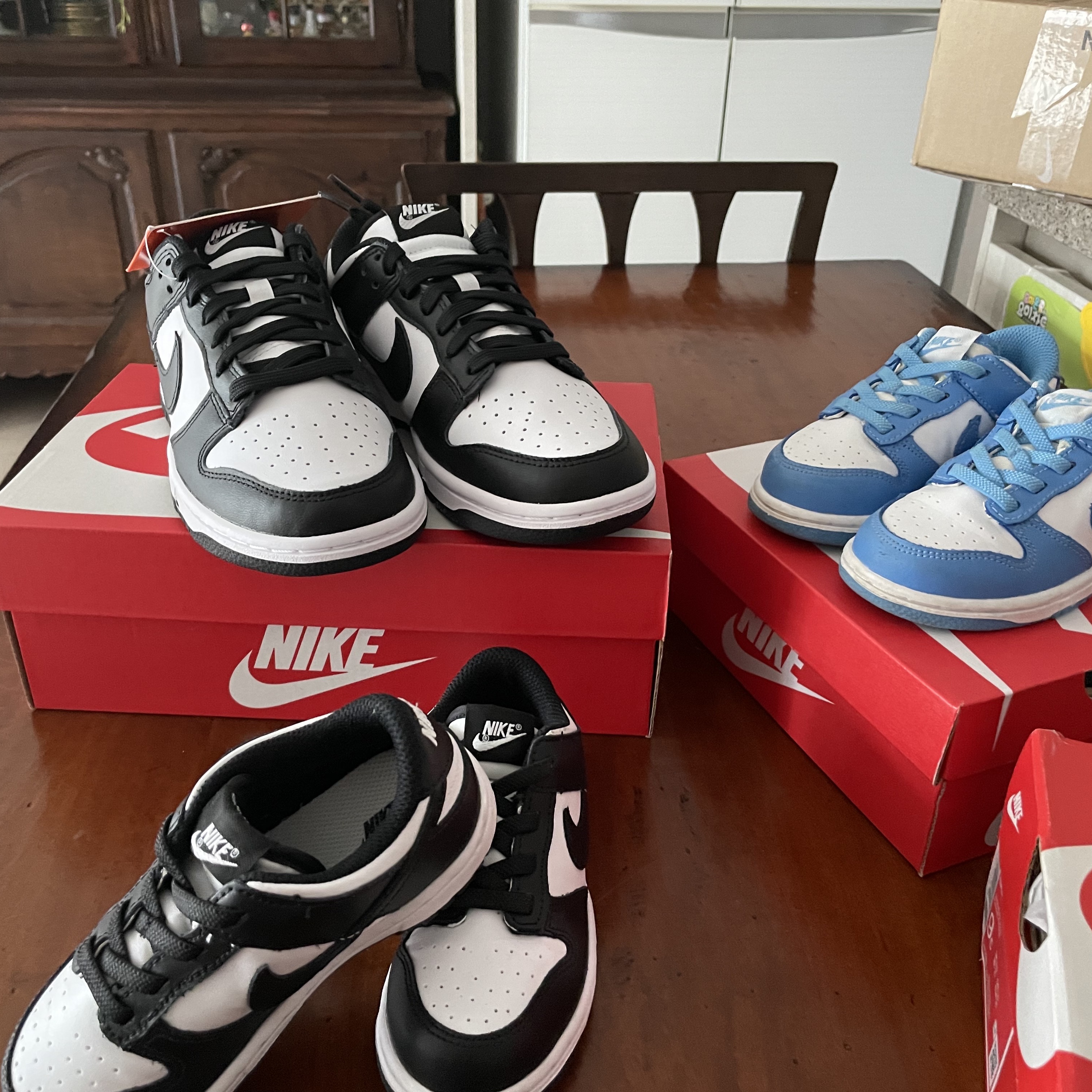 (W) Nike Dunk Low Black 착용 스타일