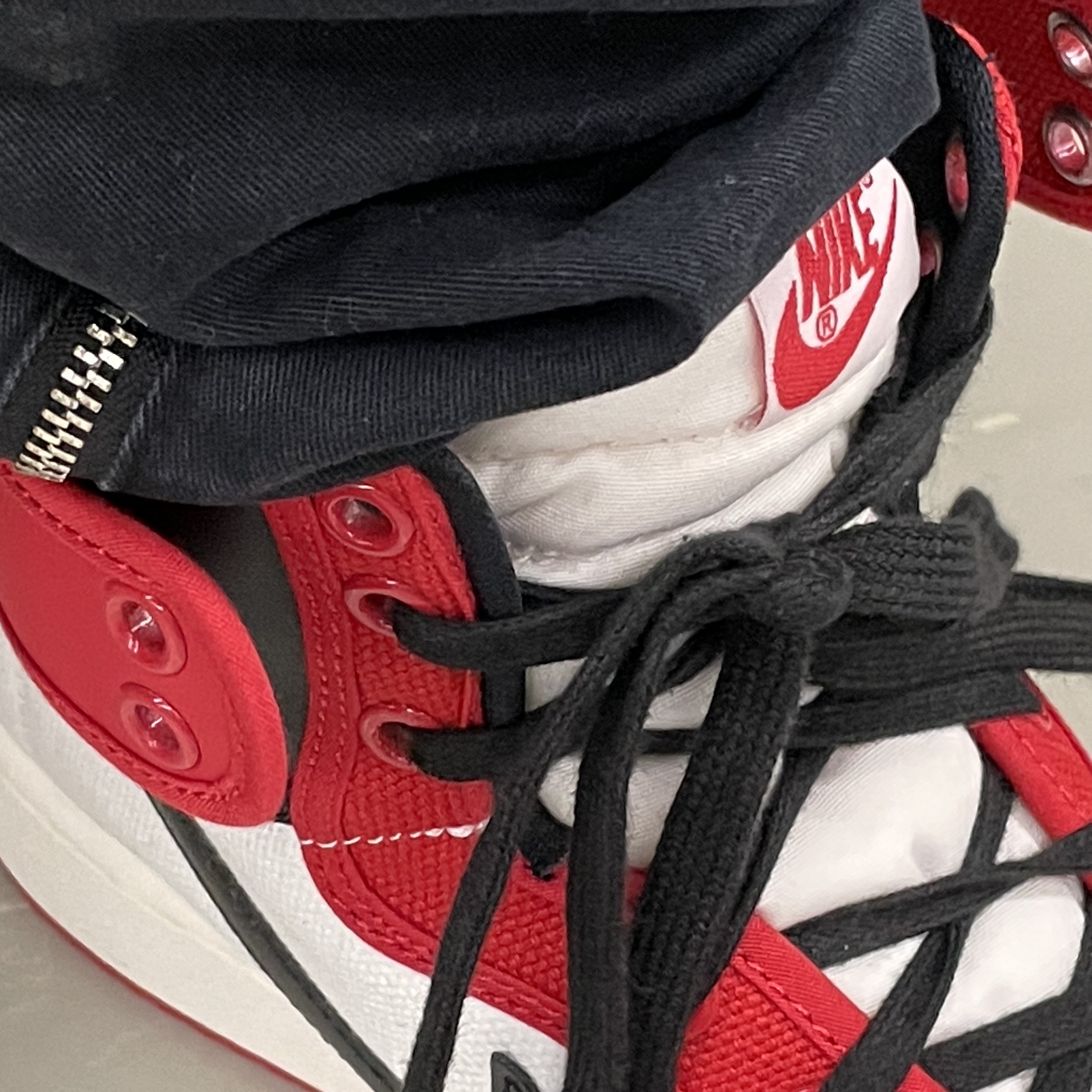 Jordan 1 KO Chicago 2021, Nike Dunk High SP Pure Platinum 착용 스타일 - 1