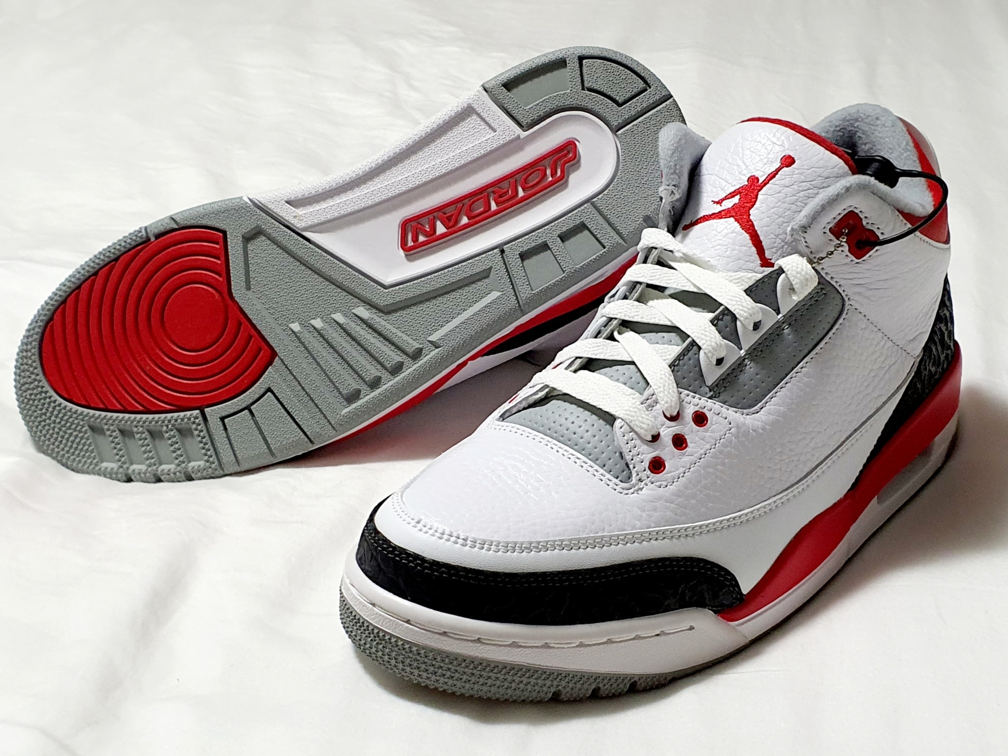 Jordan 3 Retro Fire Red 2013 착용 스타일 - 1