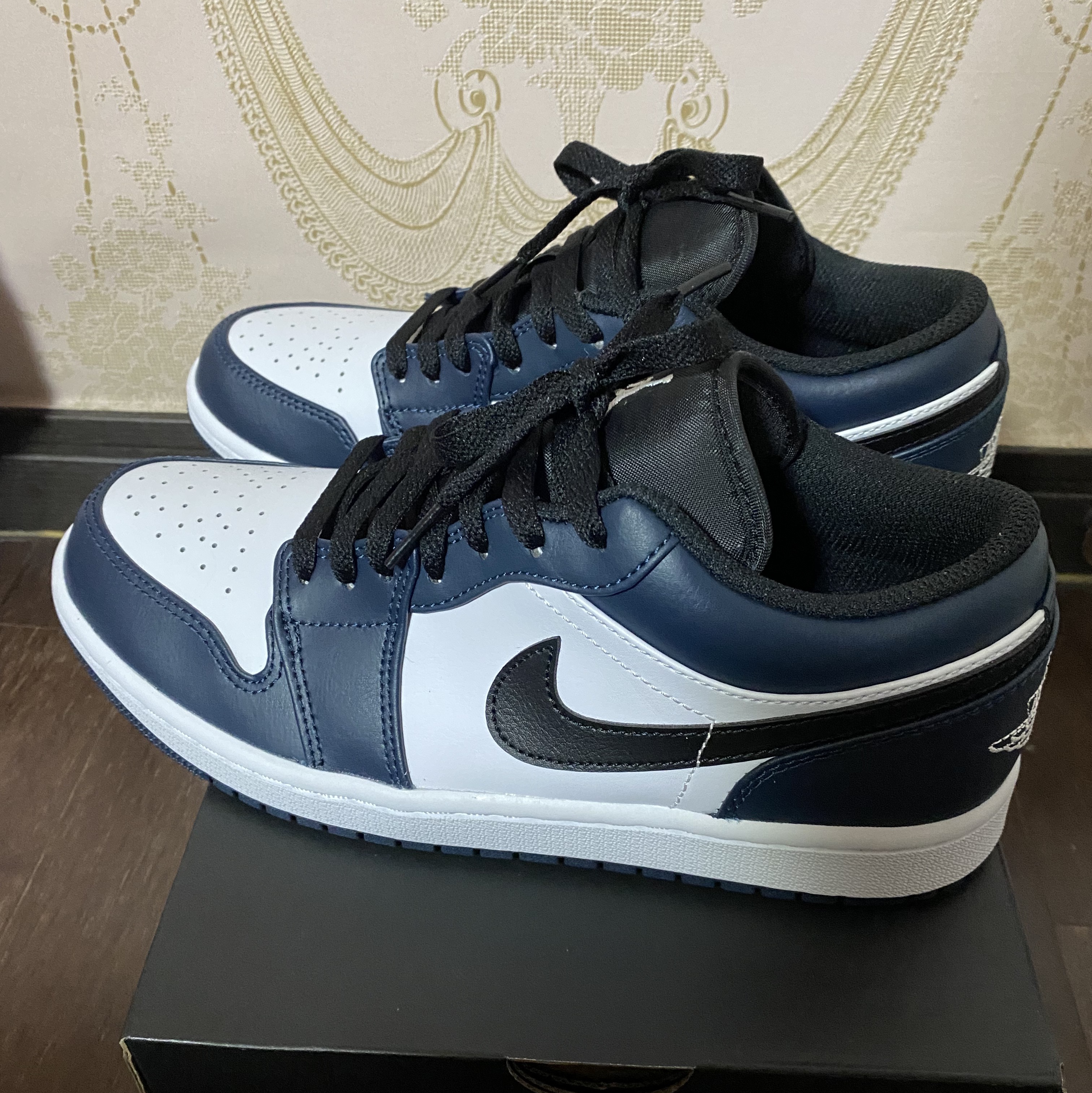 Jordan 1 Low Dark Teal 착용 스타일 - 1