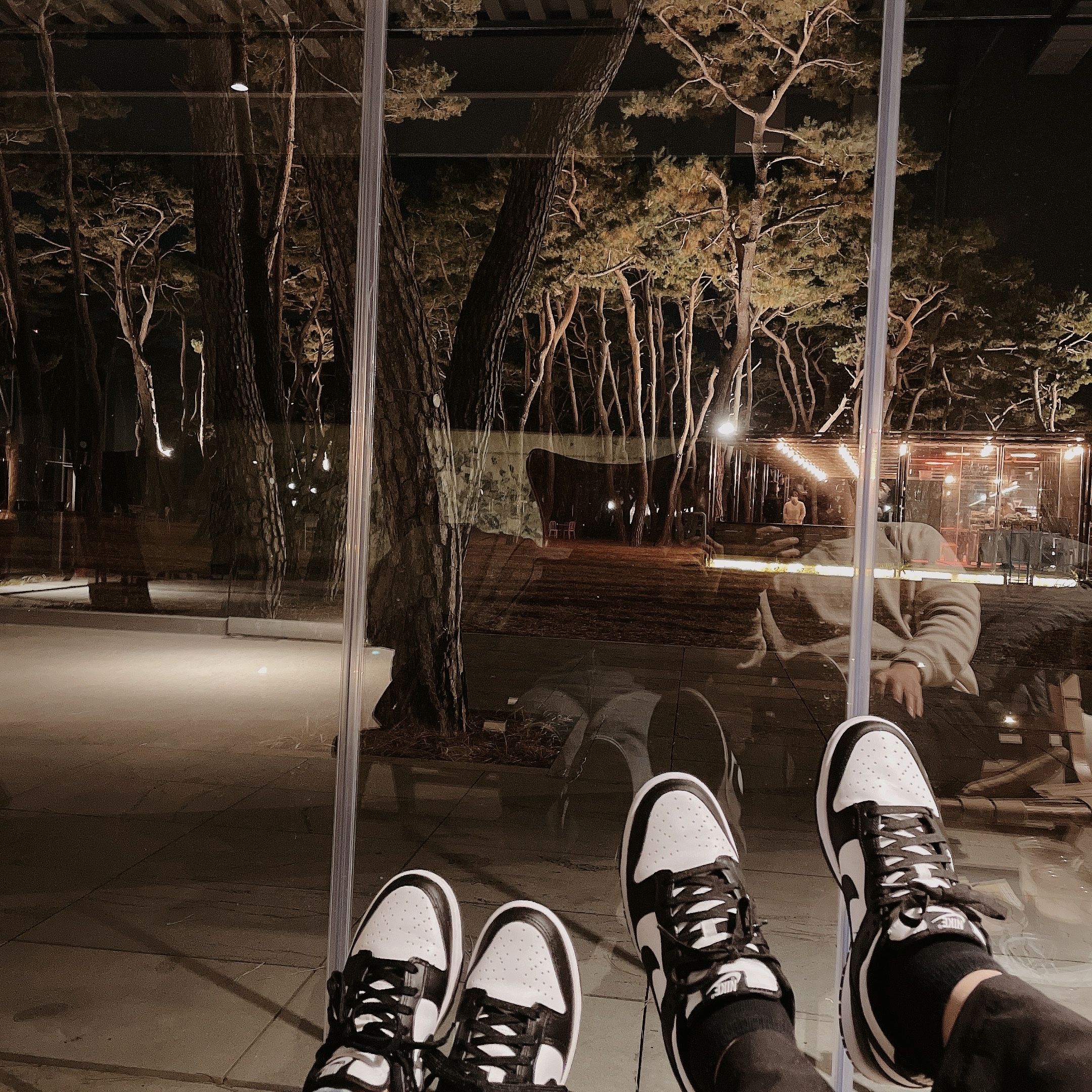 Nike Dunk Low Retro Black, (W) Nike Dunk Low Black 착용 스타일
