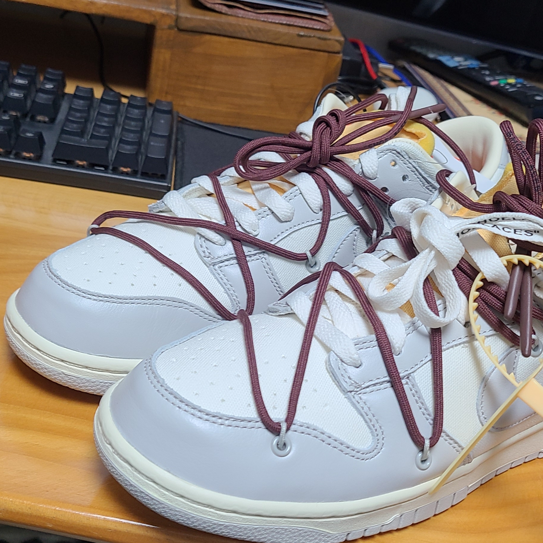 Nike x Off-White Dunk Low The 50 - Lot 46 착용 스타일