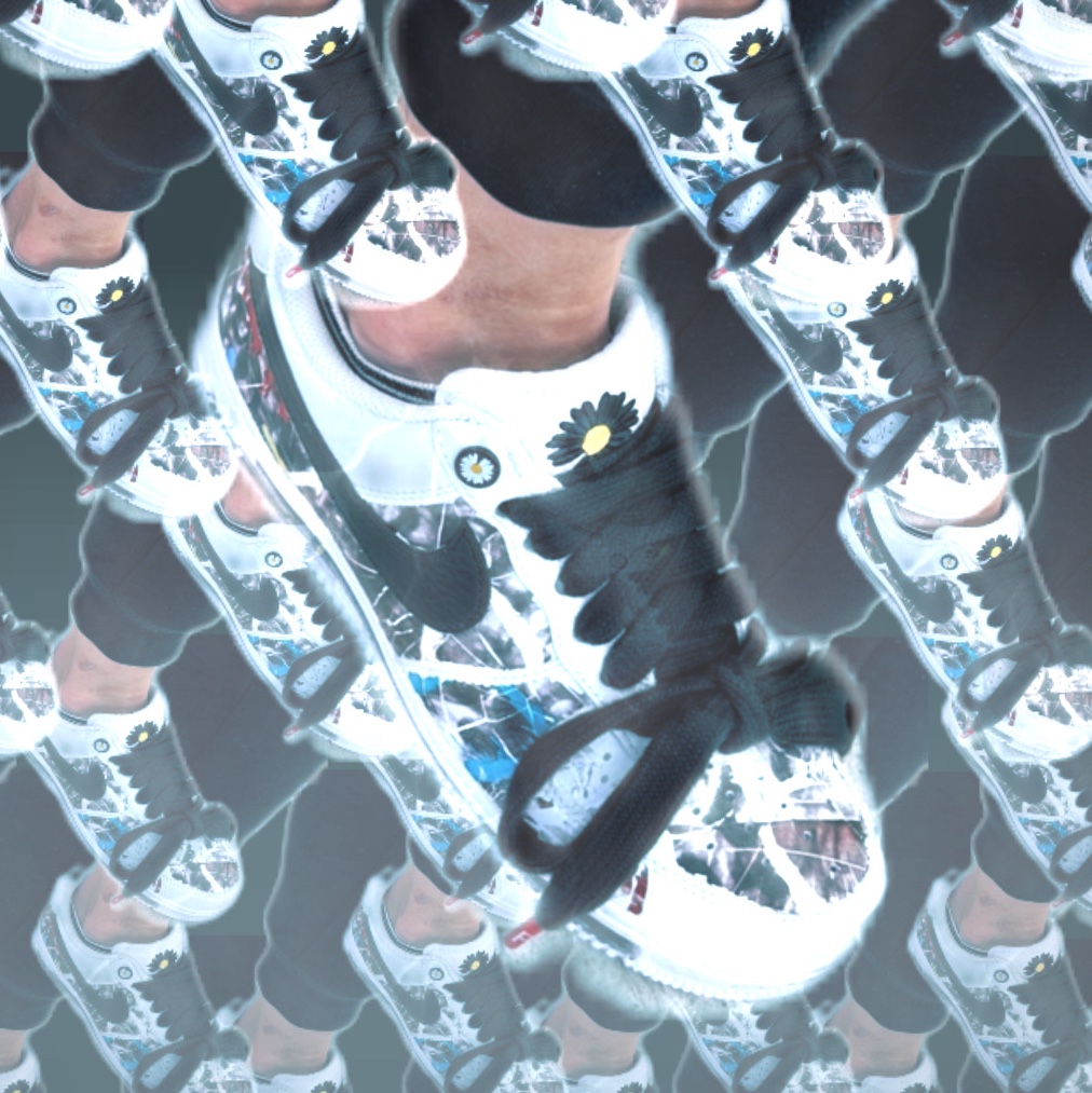 Nike x Peaceminusone Air Force 1 Low Para-Noise 2.0 착용 스타일 - 2
