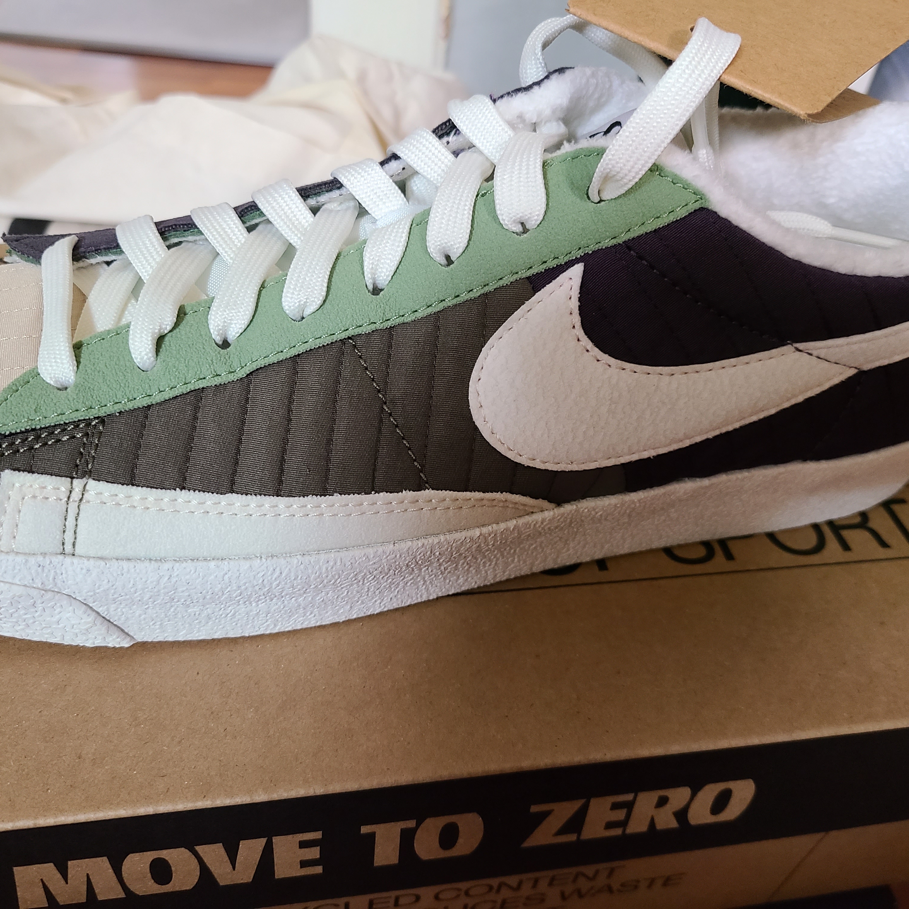 Nike Blazer Low '77 Premium Next Nature Cave Purple Sail 착용 스타일 - 3