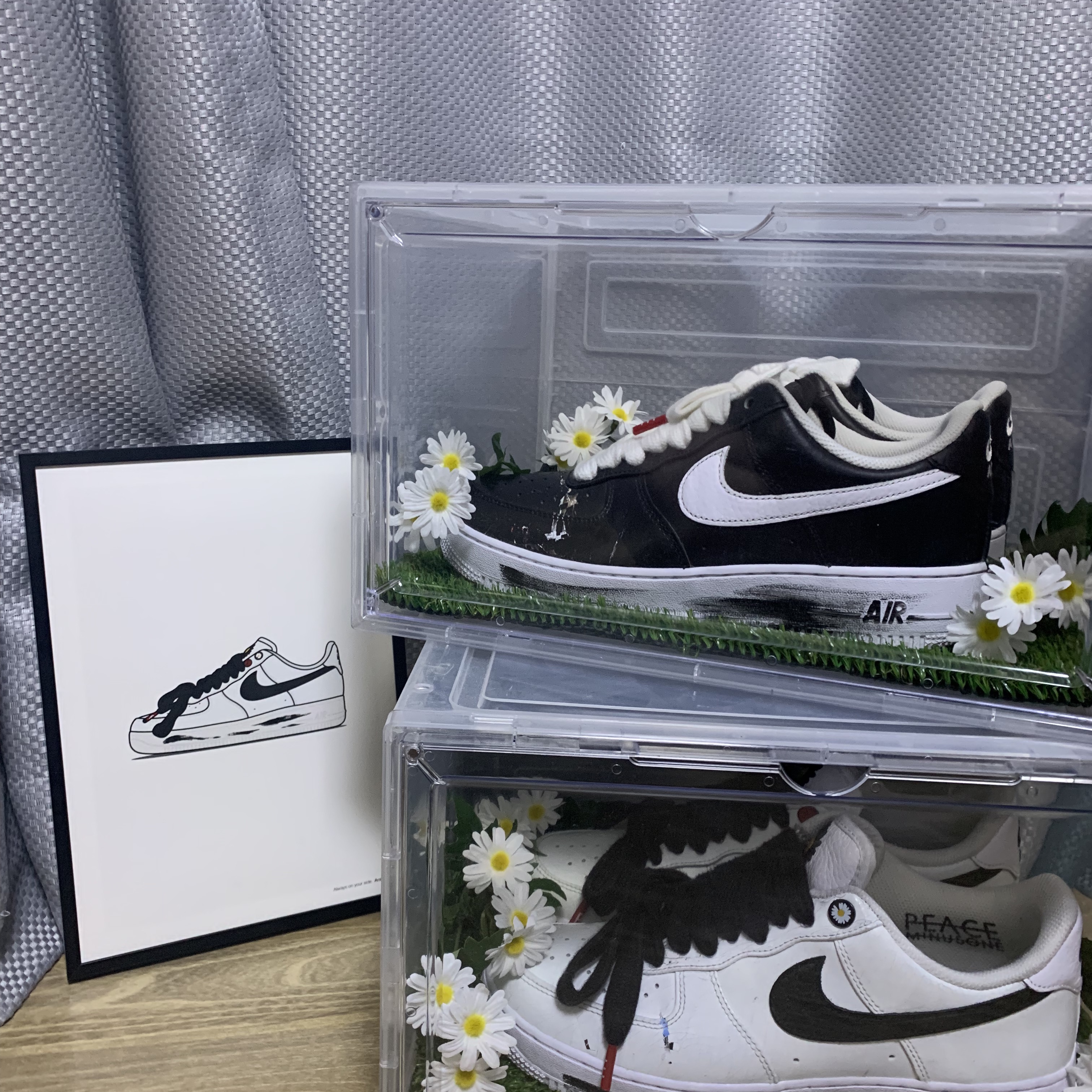 Nike x Peaceminusone Air Force 1 Low Para-Noise 2.0, Nike x Peaceminusone Air Force 1 Low Para-Noise 착용 스타일