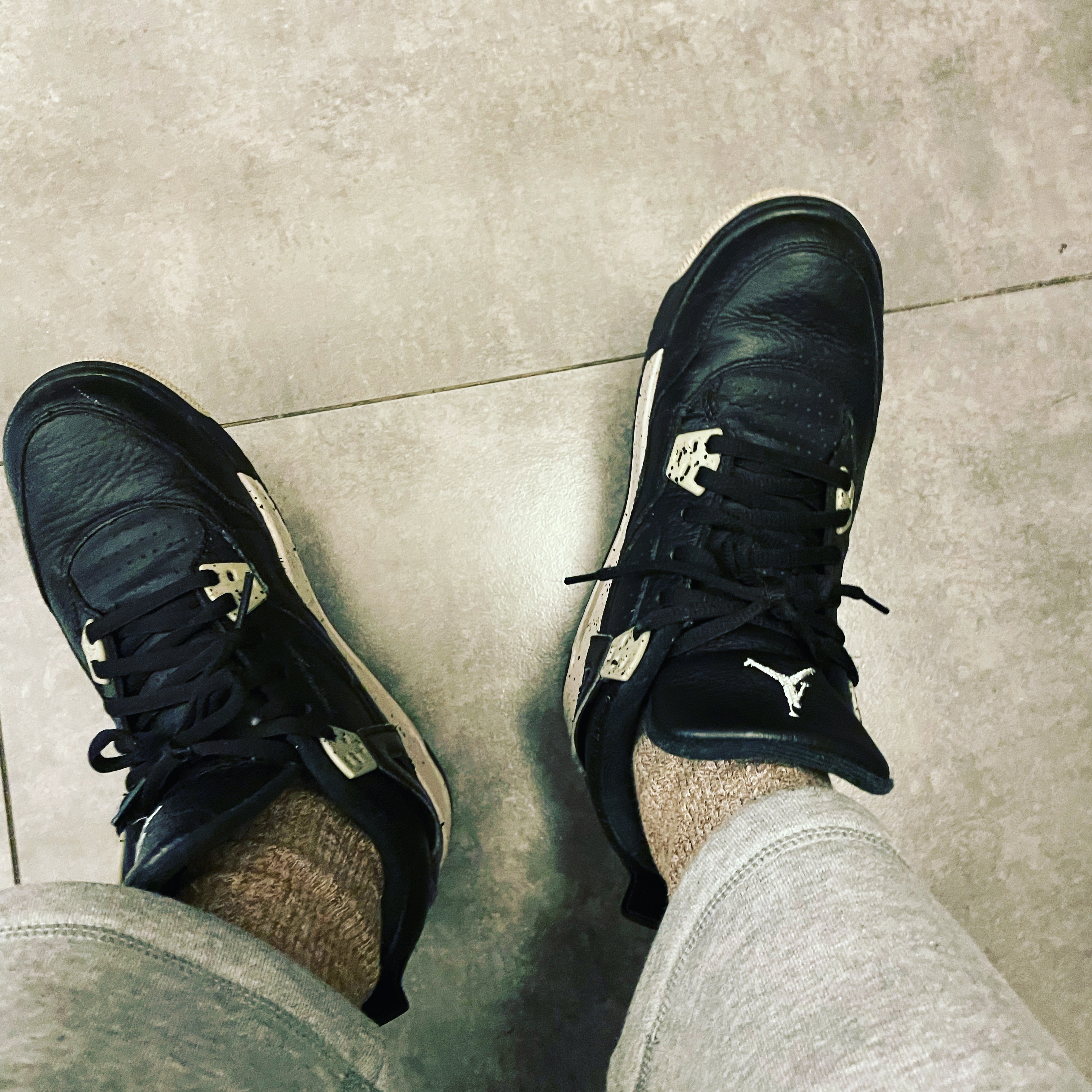 (GS) Jordan 4 Retro Oreo 2015 착용 스타일