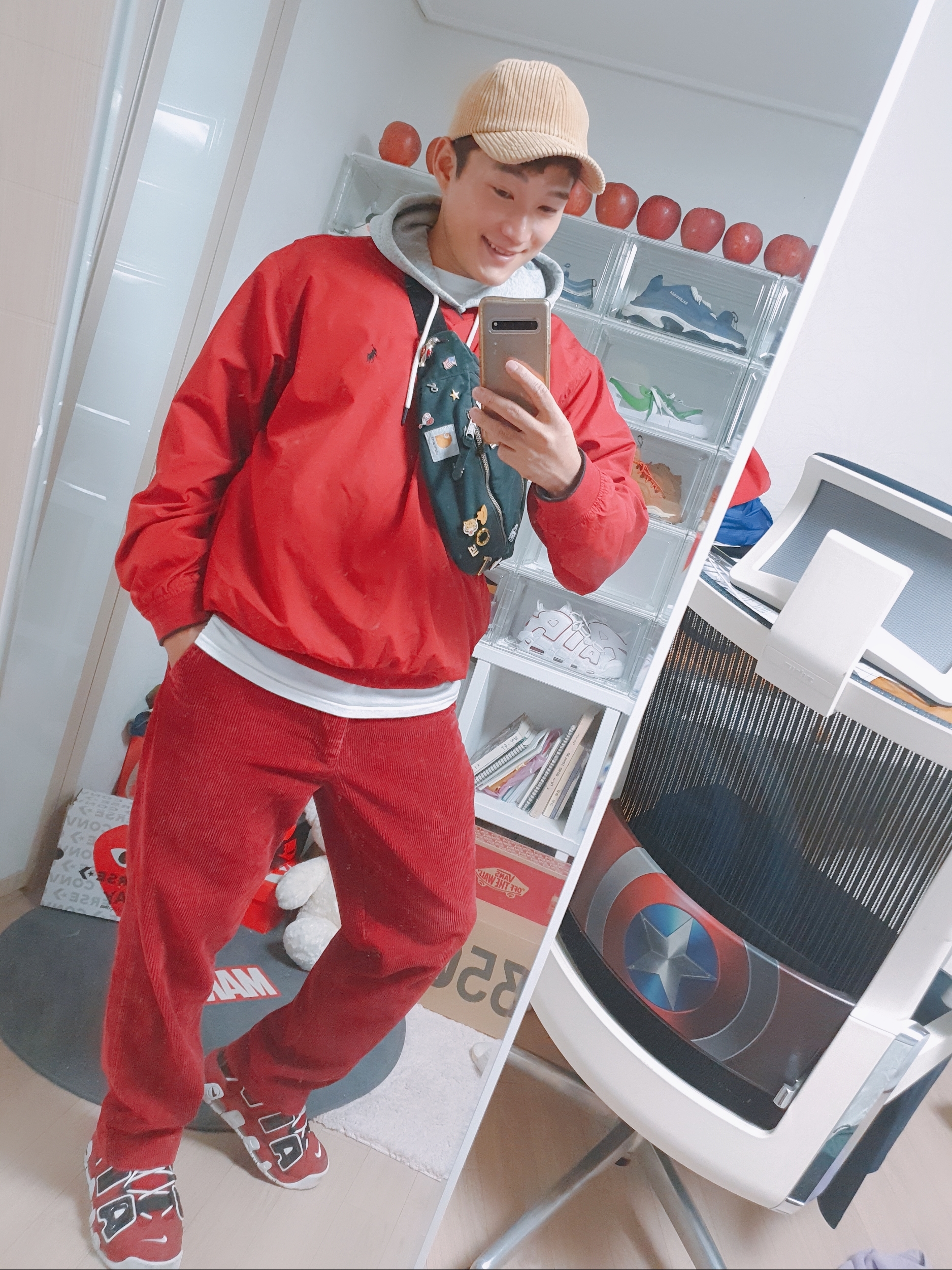 Nike Air More Uptempo 96 Bulls 2021 착용 스타일 - 1