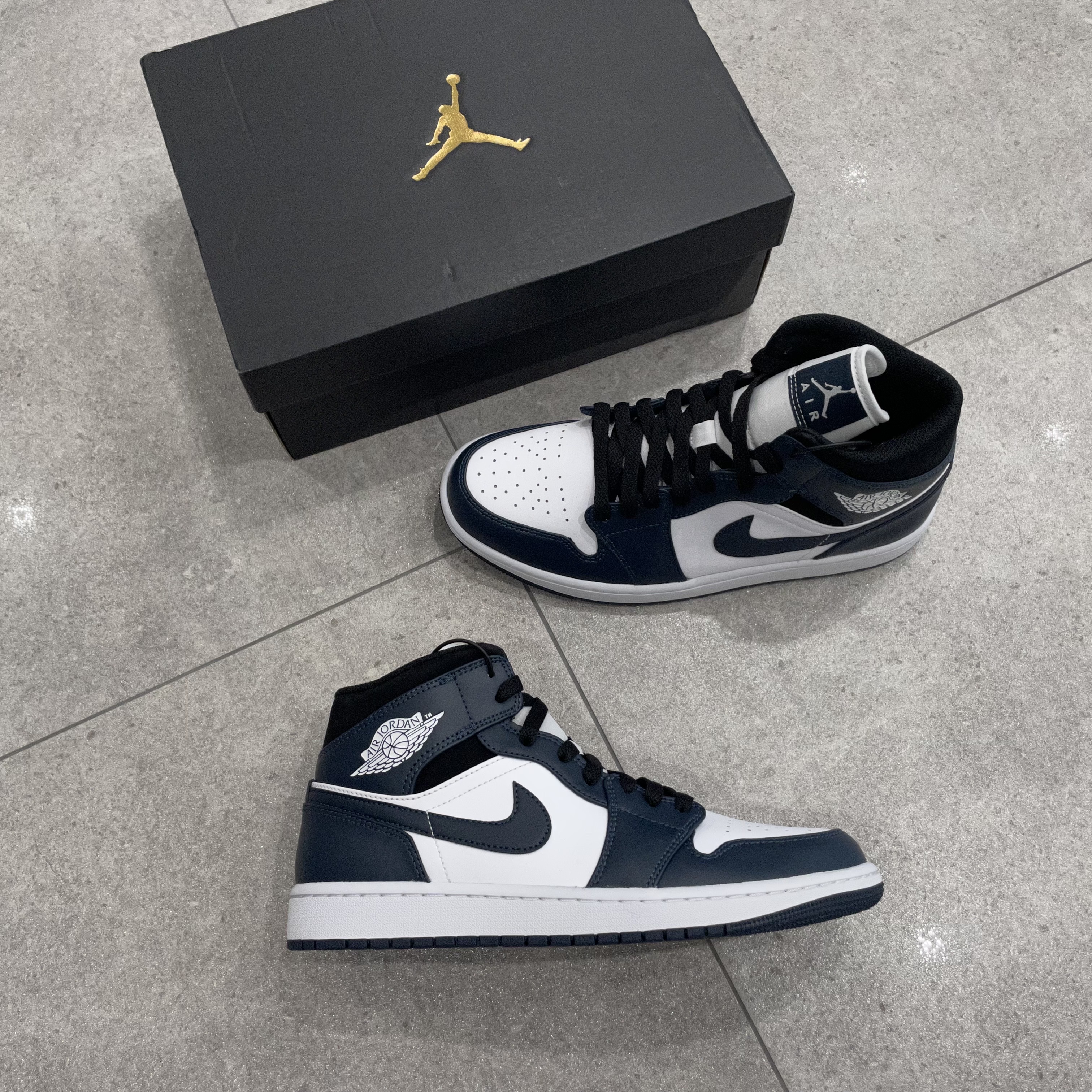 Jordan 1 Mid Dark Teal 착용 스타일