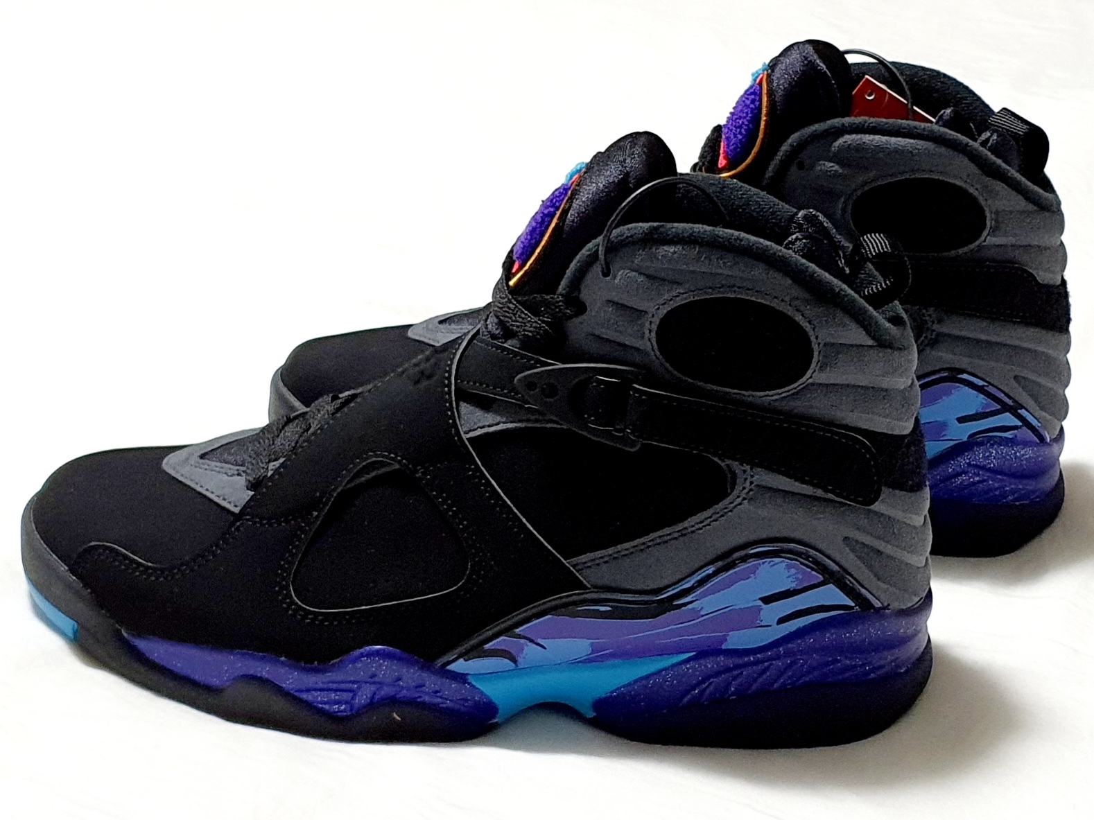 Jordan 8 Retro Aqua 2015 착용 스타일 - 3