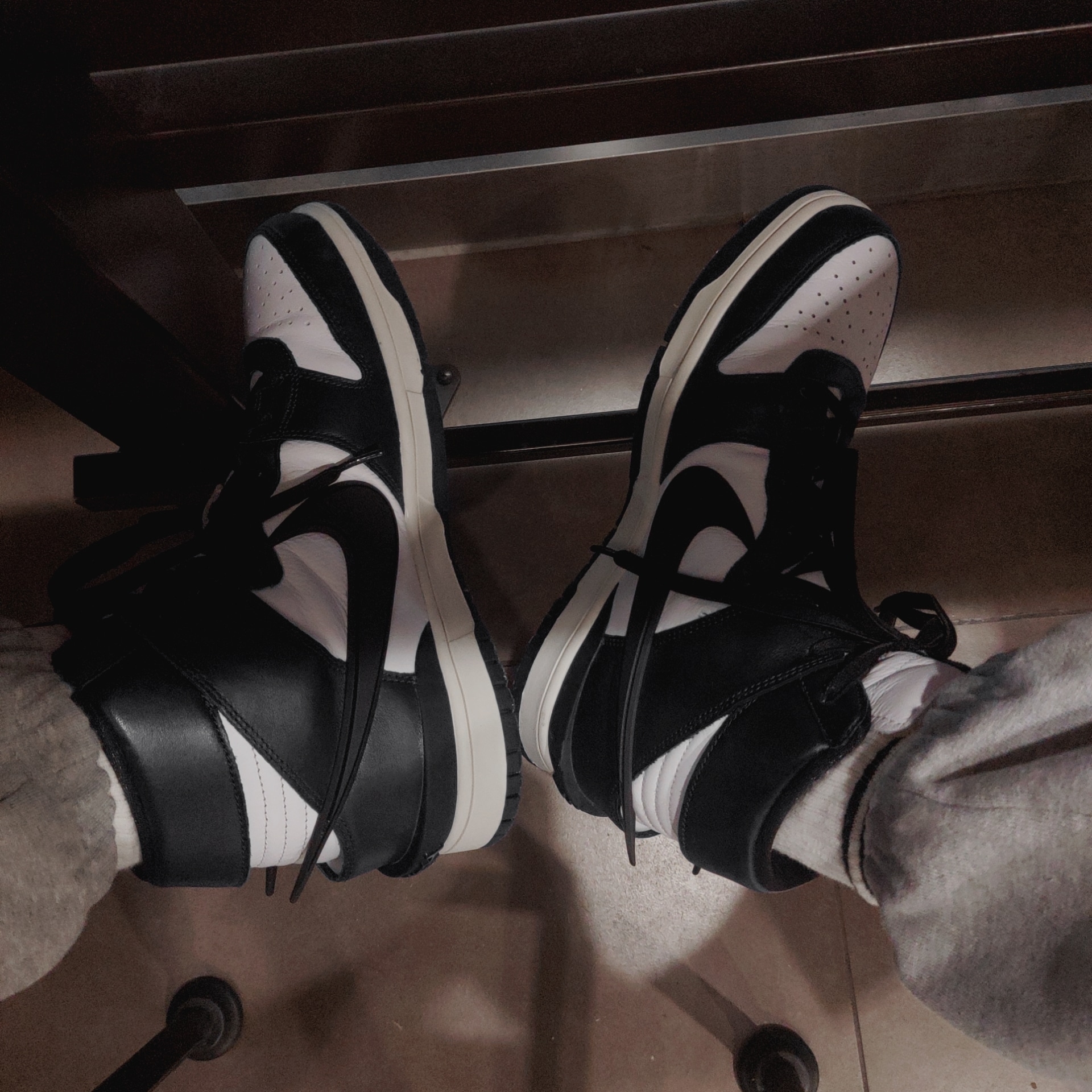 Nike x Ambush Dunk High Black 착용 스타일