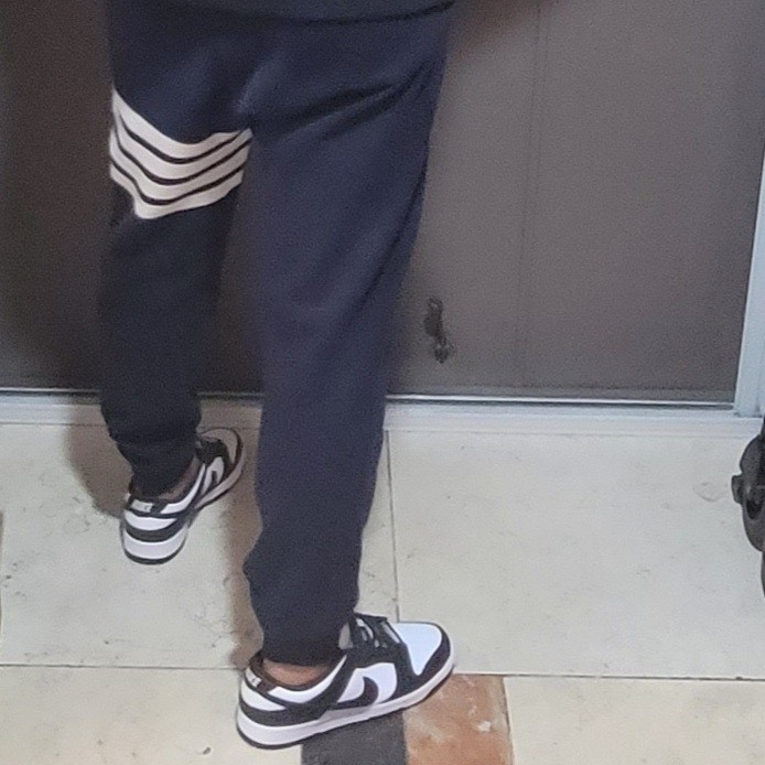 Nike Dunk Low Retro Black 착용 스타일