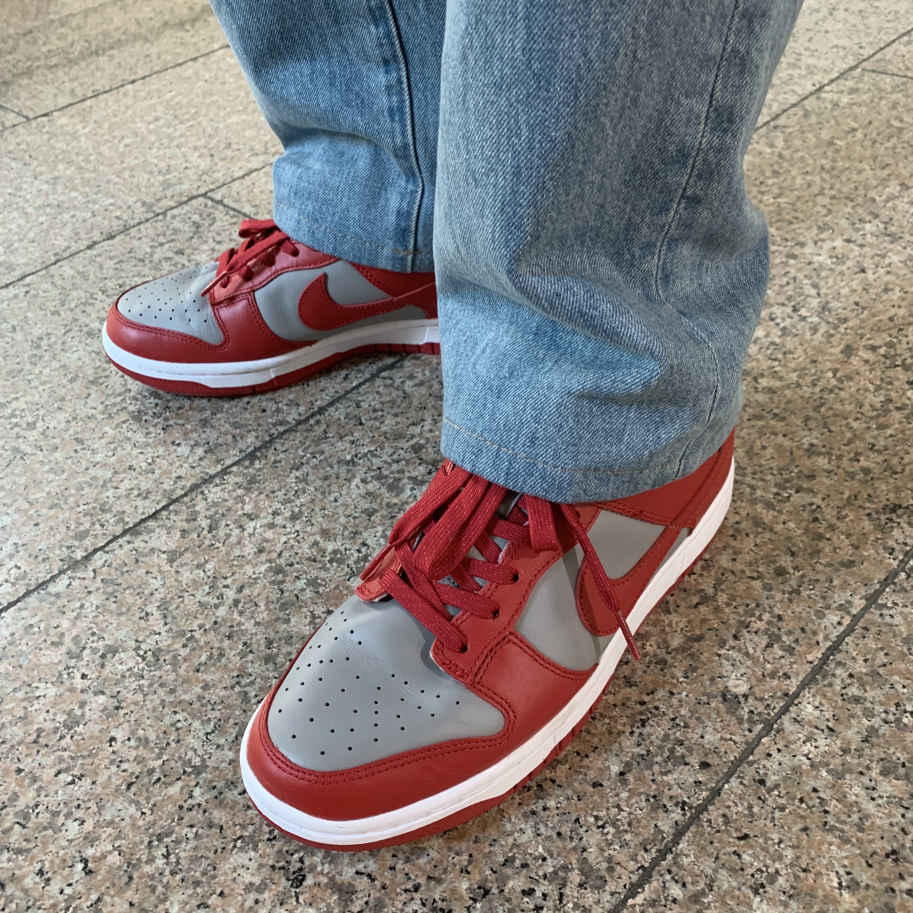 Nike Dunk Low Retro Medium Grey 착용 스타일