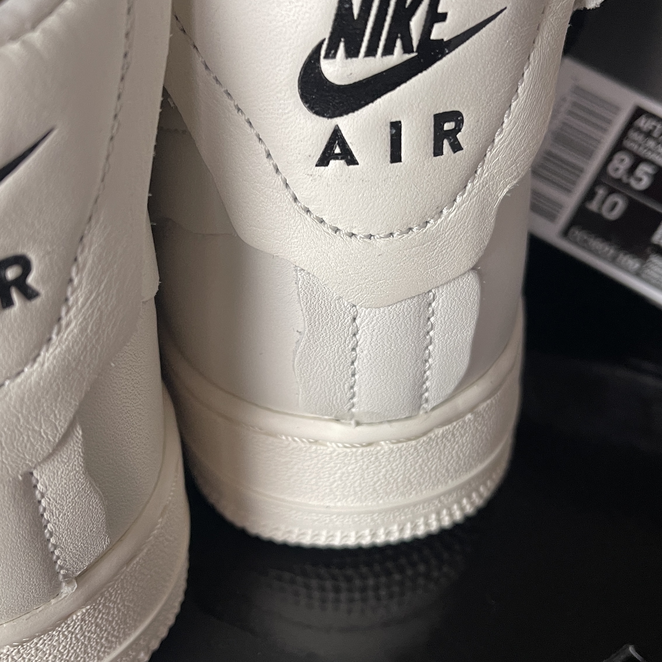 Nike x Comme des Garcons Homme Plus Air Force Mid White 착용 스타일