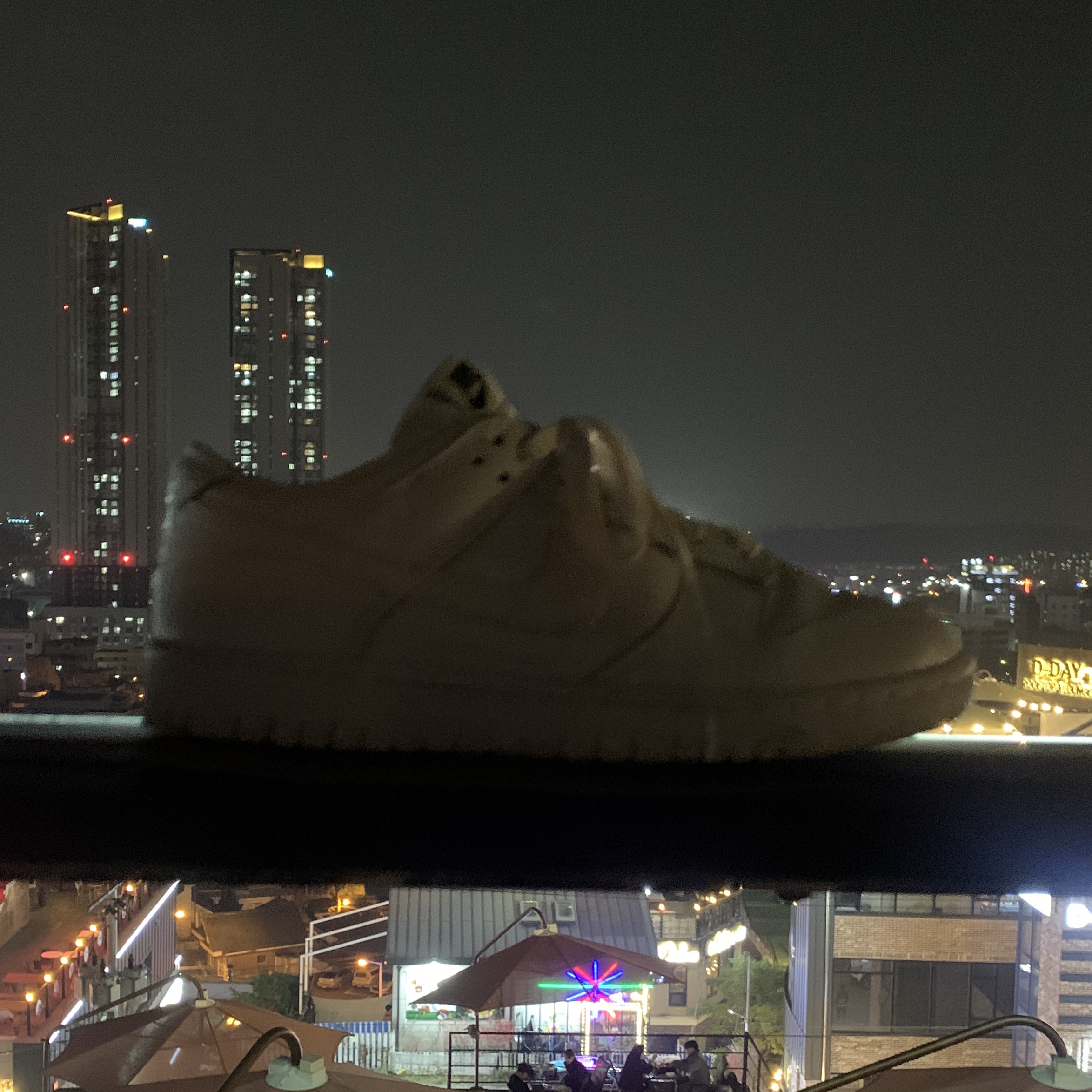(W) Nike Dunk Low Triple White 착용 스타일 - 3
