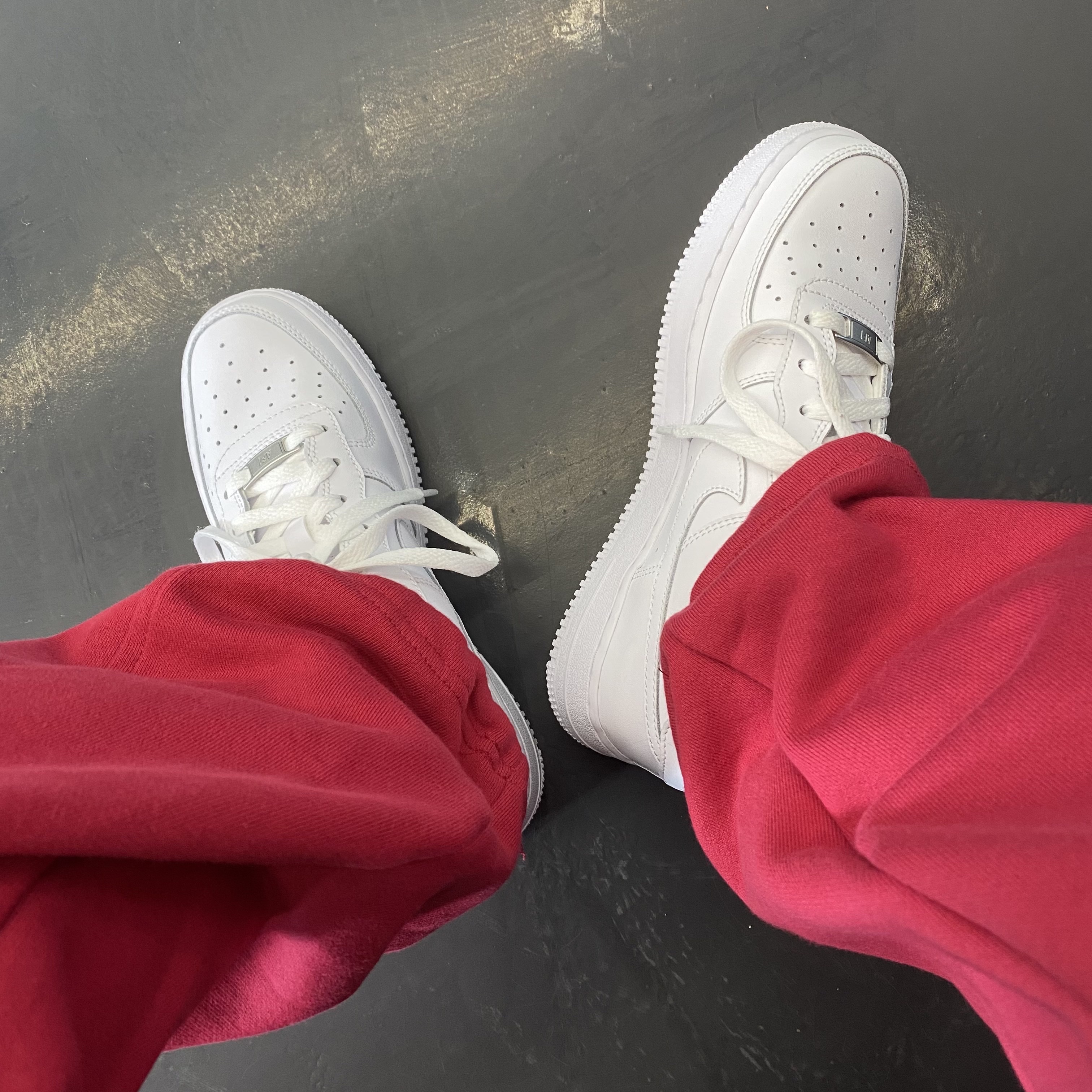 Nike Air Force 1 '07 Low White 착용 스타일