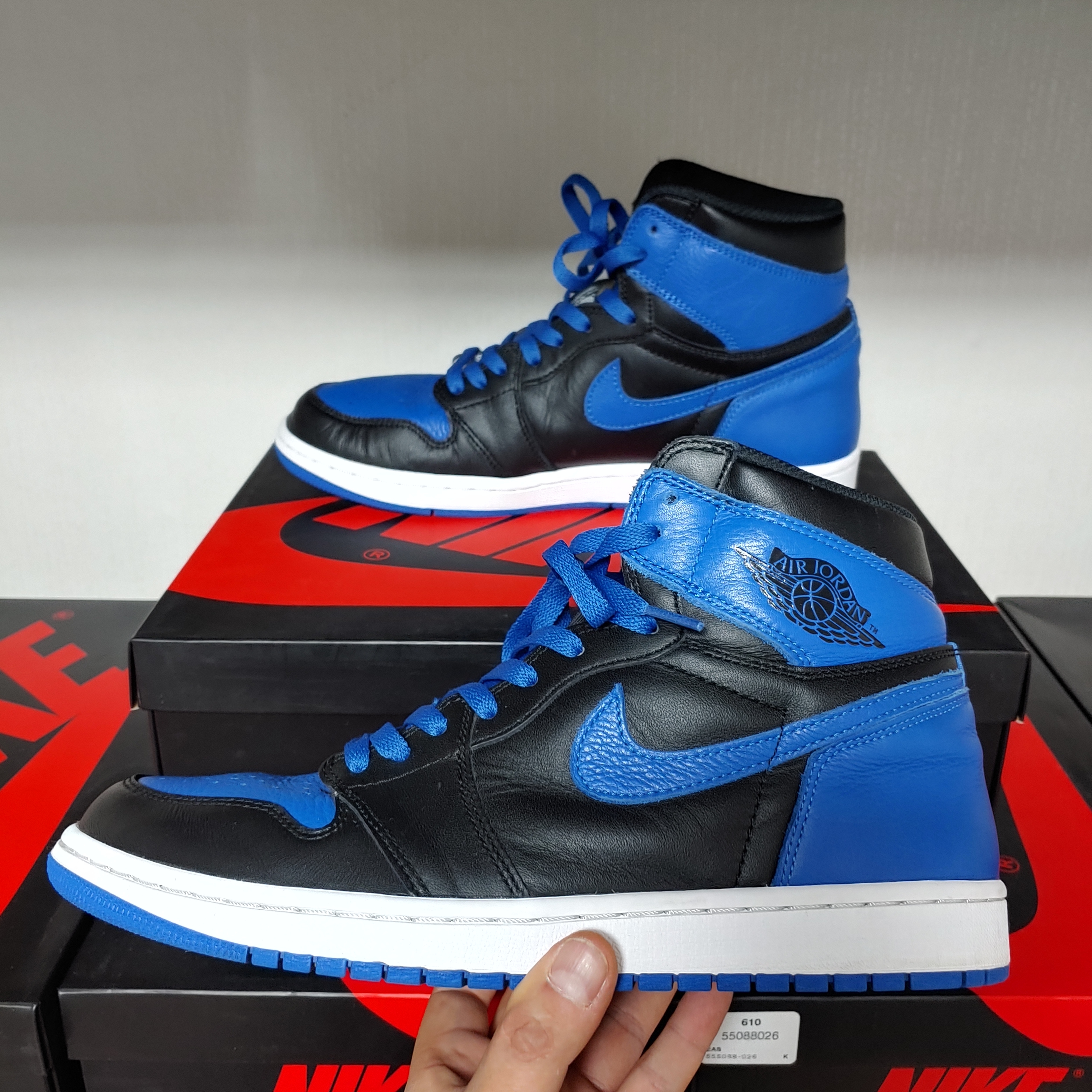 Jordan 1 Retro Royal 2017 착용 스타일 - 2