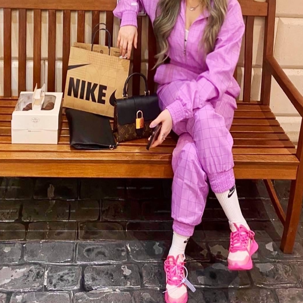 Nike x Off-White Zoom Fly SP Tulip Pink 착용 스타일 - 3
