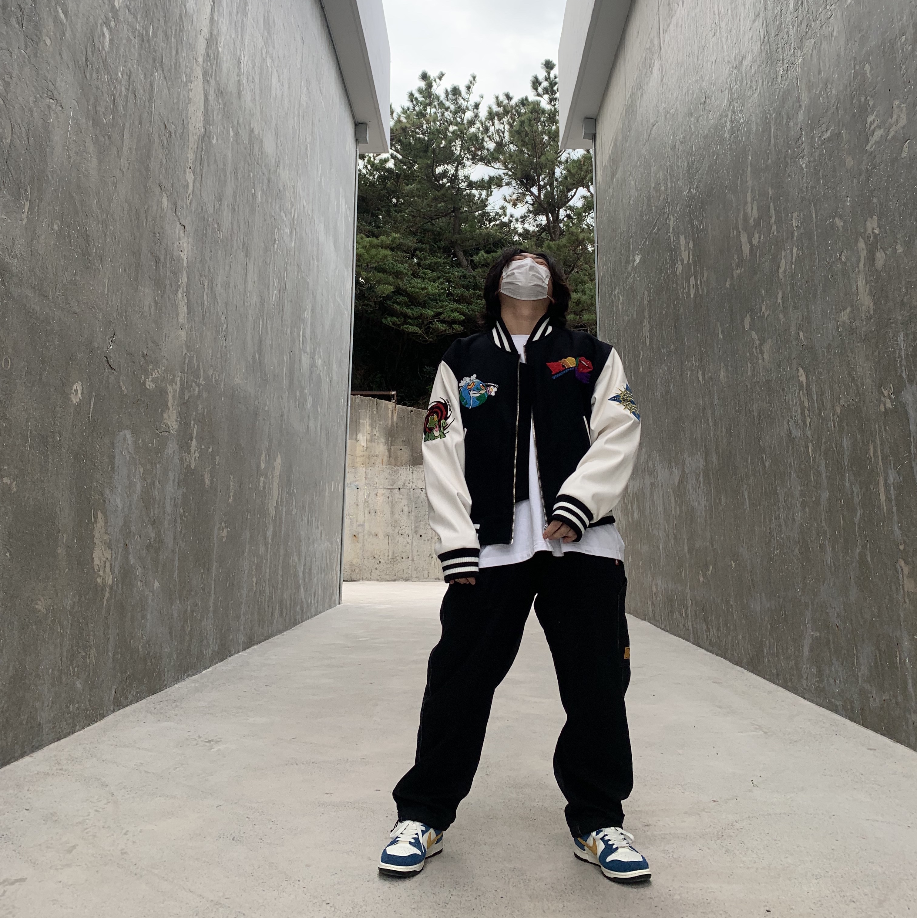 Nike x Kasina Dunk Low 80's Bus 착용 스타일
