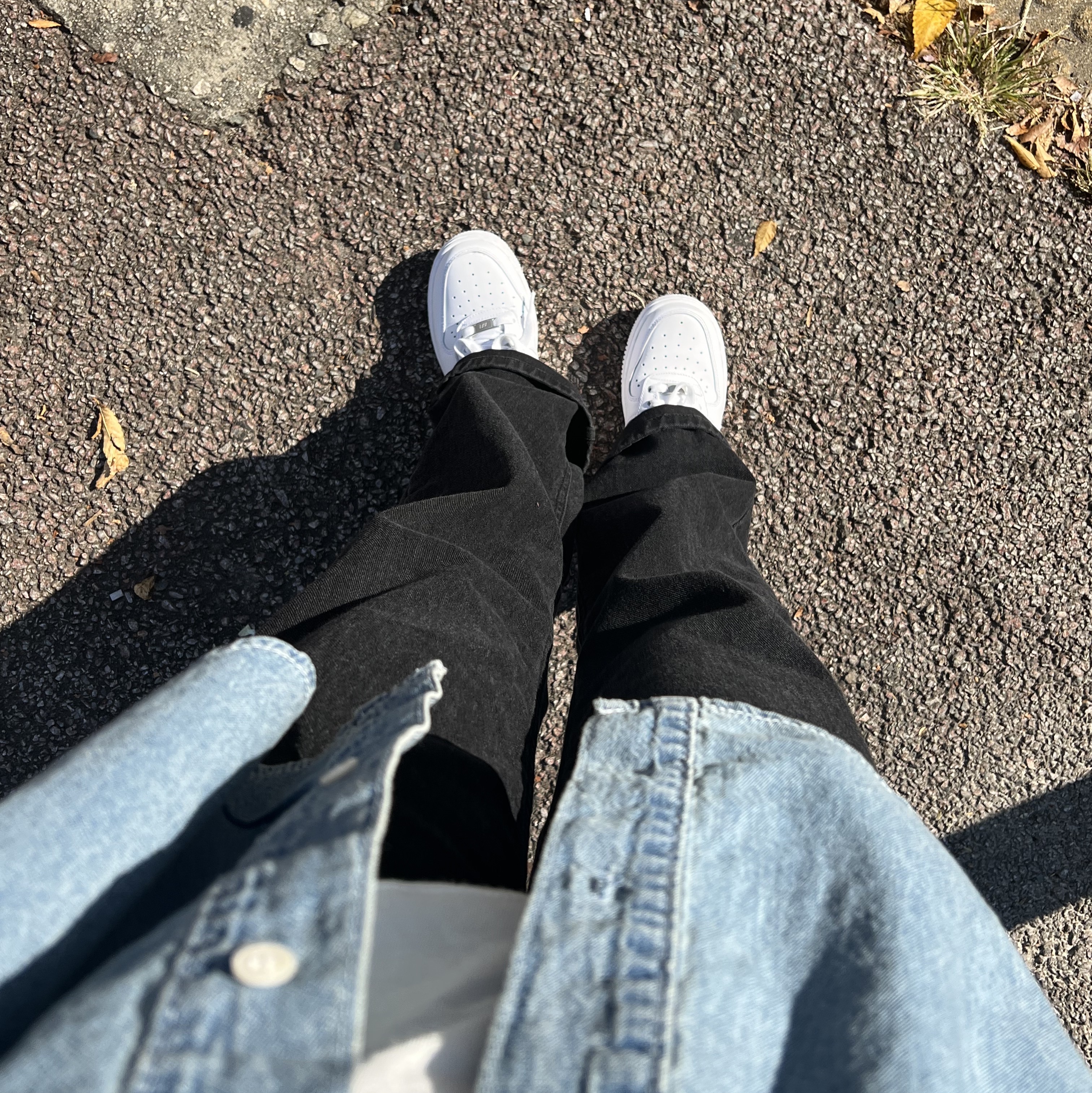 (W) Nike Air Force 1 '07 Low White 착용 스타일