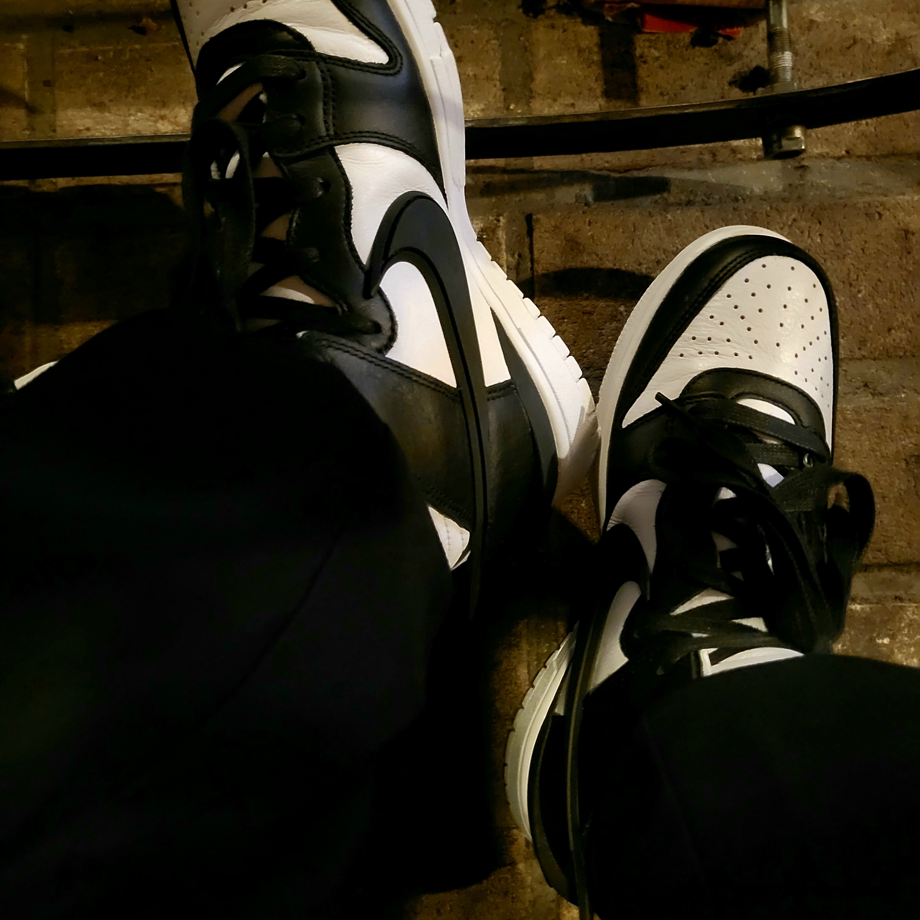 Nike x Ambush Dunk High Black 착용 스타일