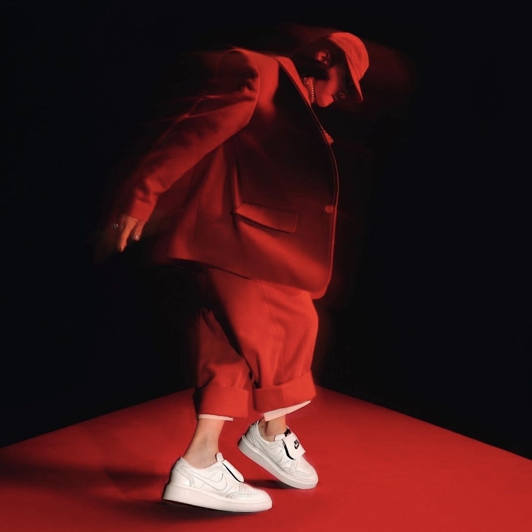 Nike x Peaceminusone Kwondo1 White 착용 스타일 - 3