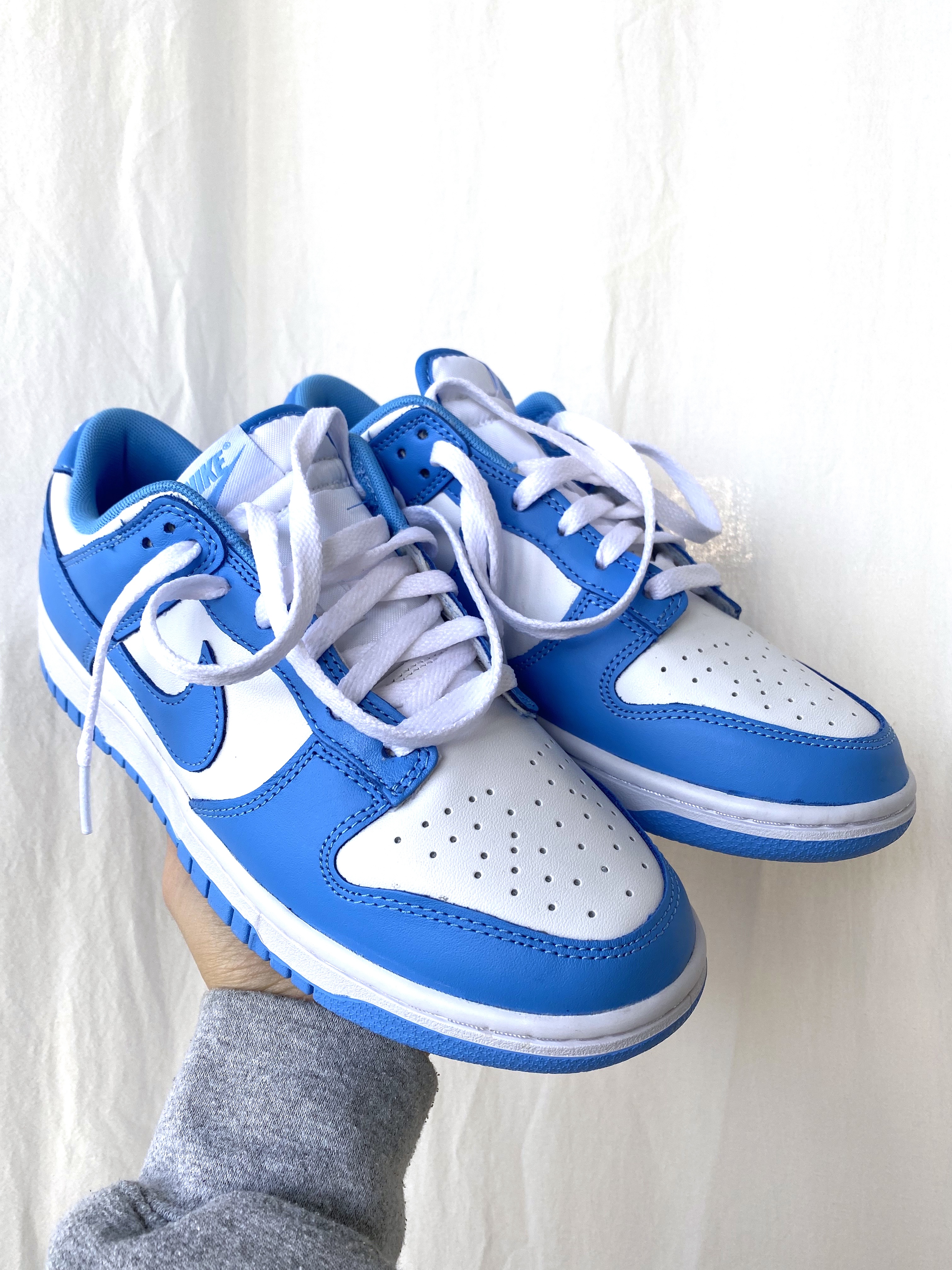 Nike Dunk Low Retro University Blue 착용 스타일 - 4