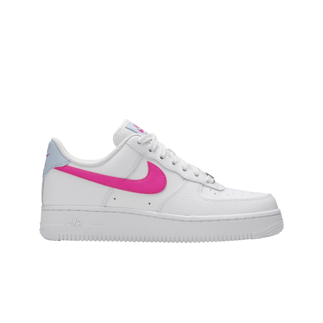 (W) 나이키 에어포스 1 '07 화이트 파이어 핑크((W) Nike Air Force 1 '07 White Fire Pink) - 1