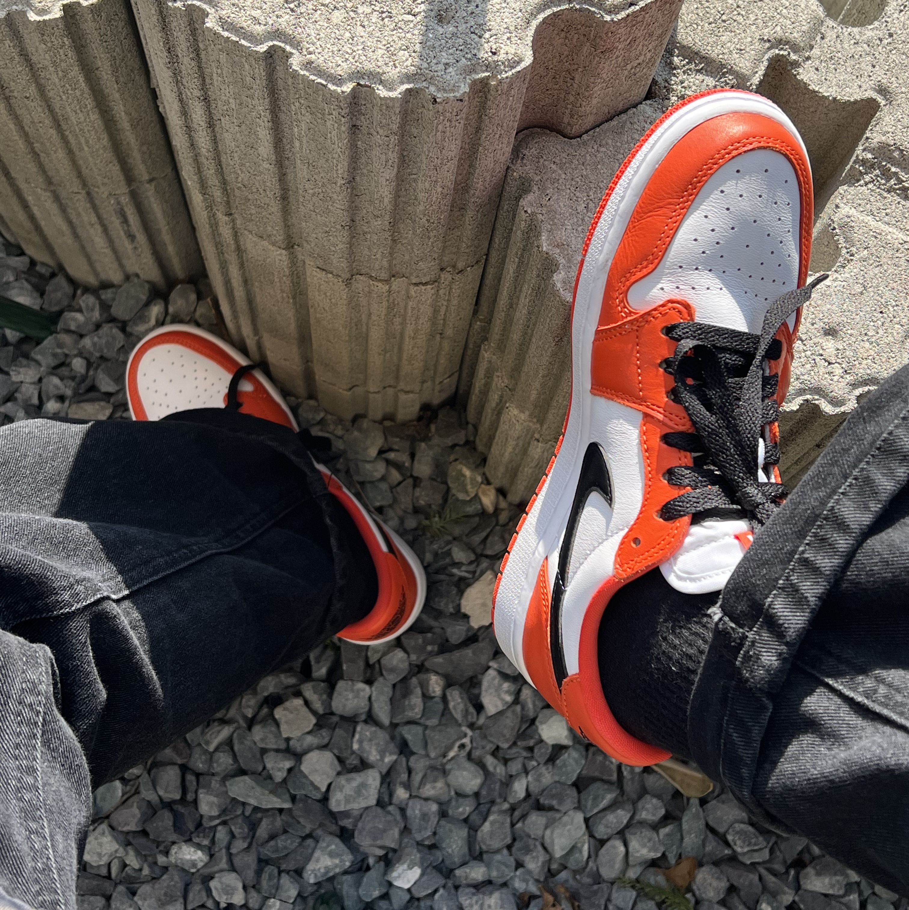 (W) Jordan 1 Low OG Starfish 착용 스타일