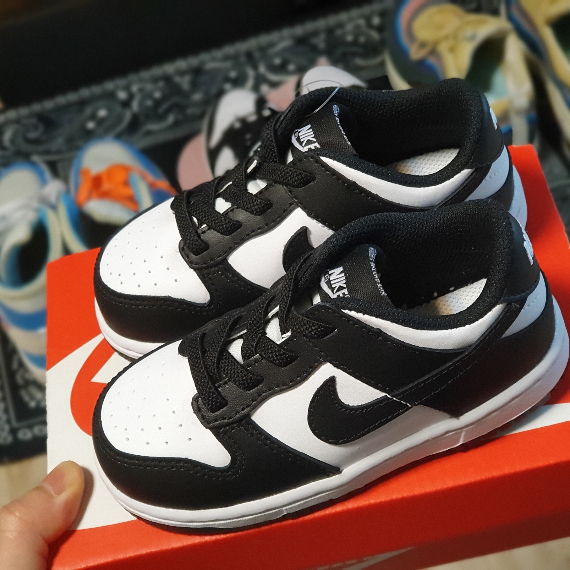 (TD) Nike Dunk Low Black 착용 스타일