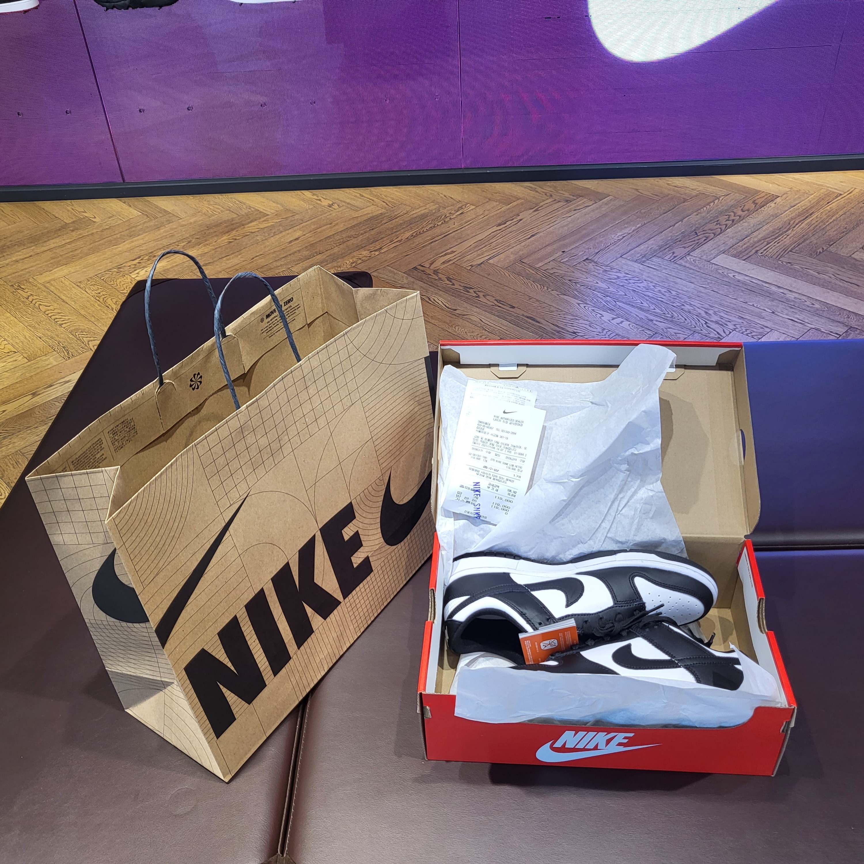 Nike Dunk Low Retro Black 착용 스타일