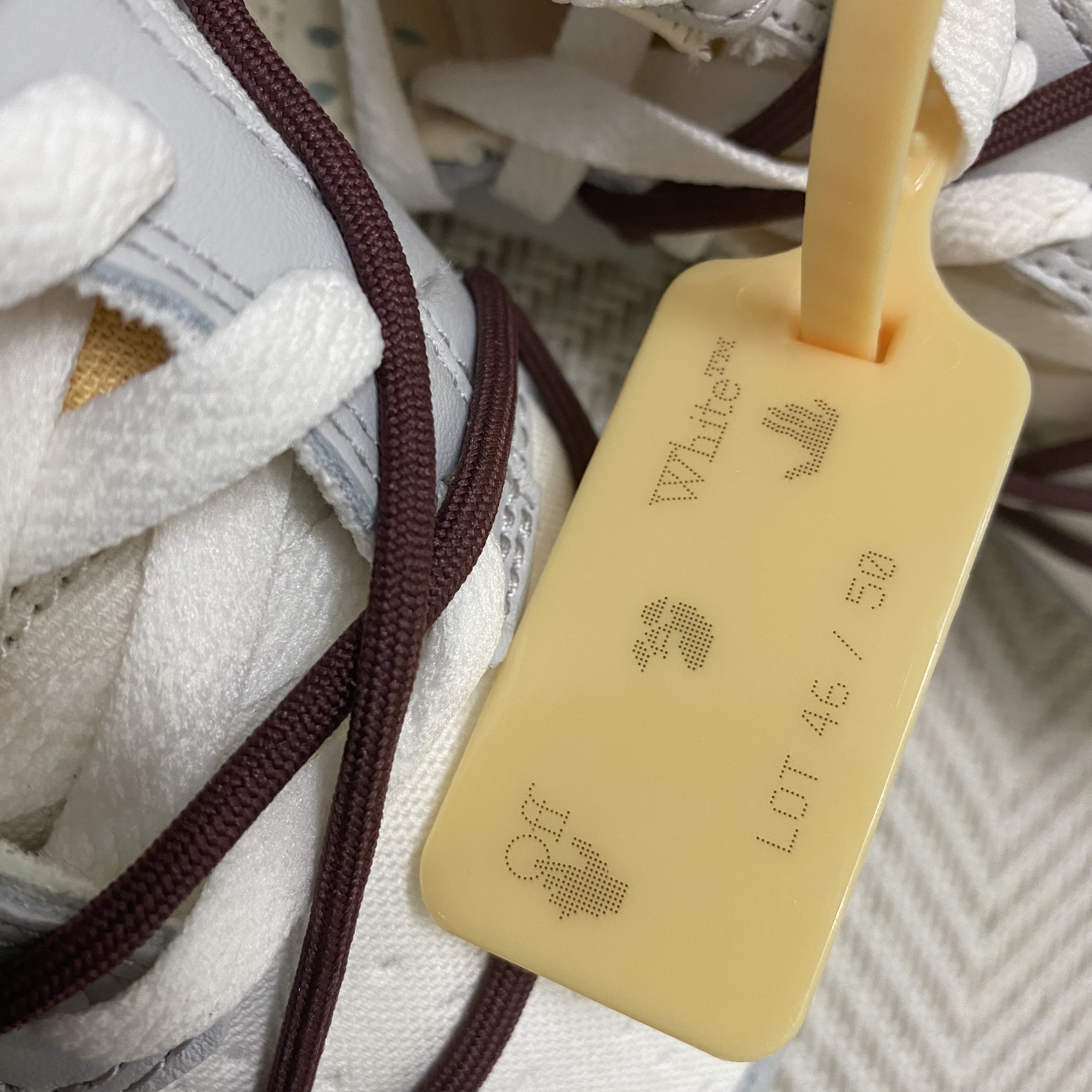 Nike x Off-White Dunk Low The 50 - Lot 46 착용 스타일 - 5