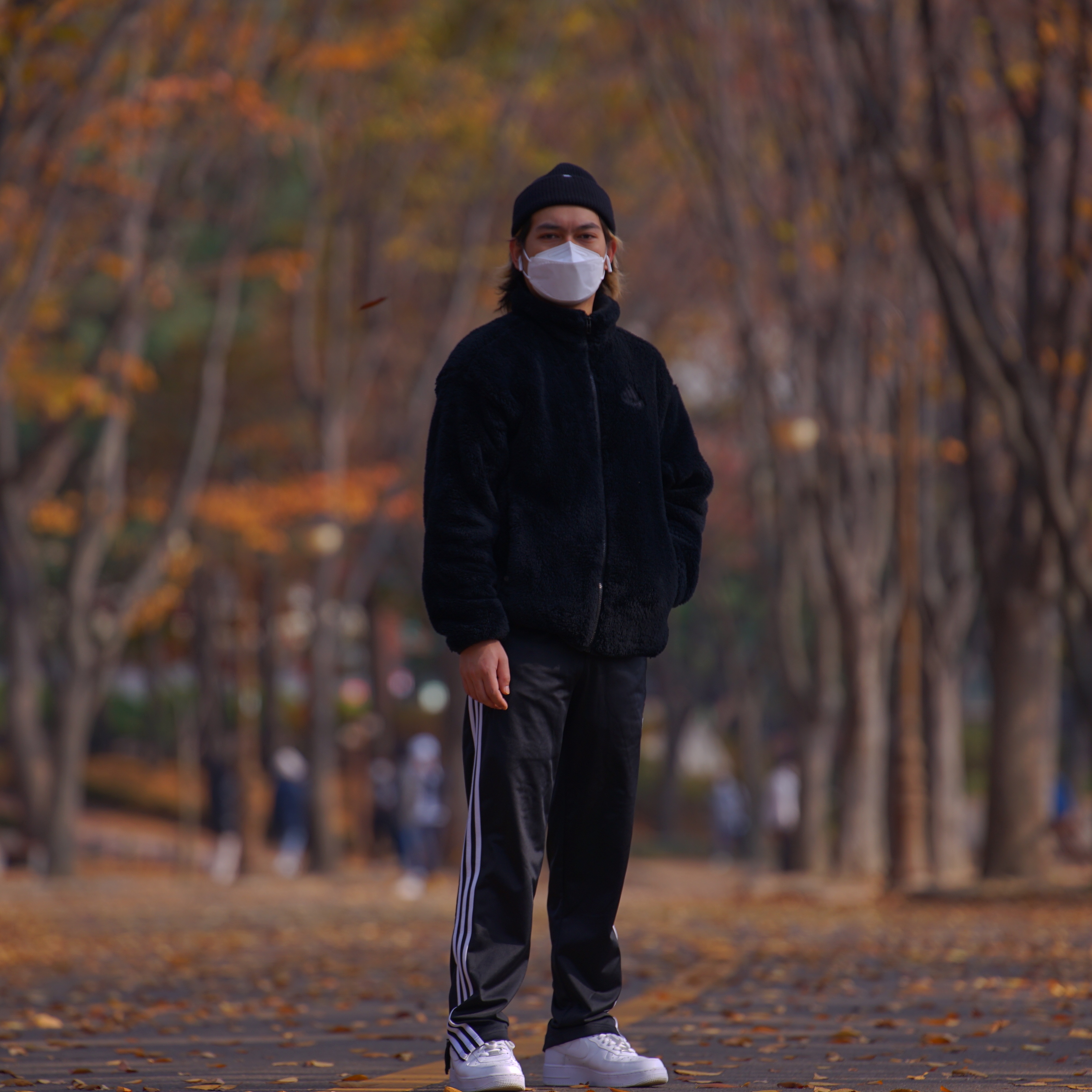 Nike Air Force 1 '07 Low White 착용 스타일