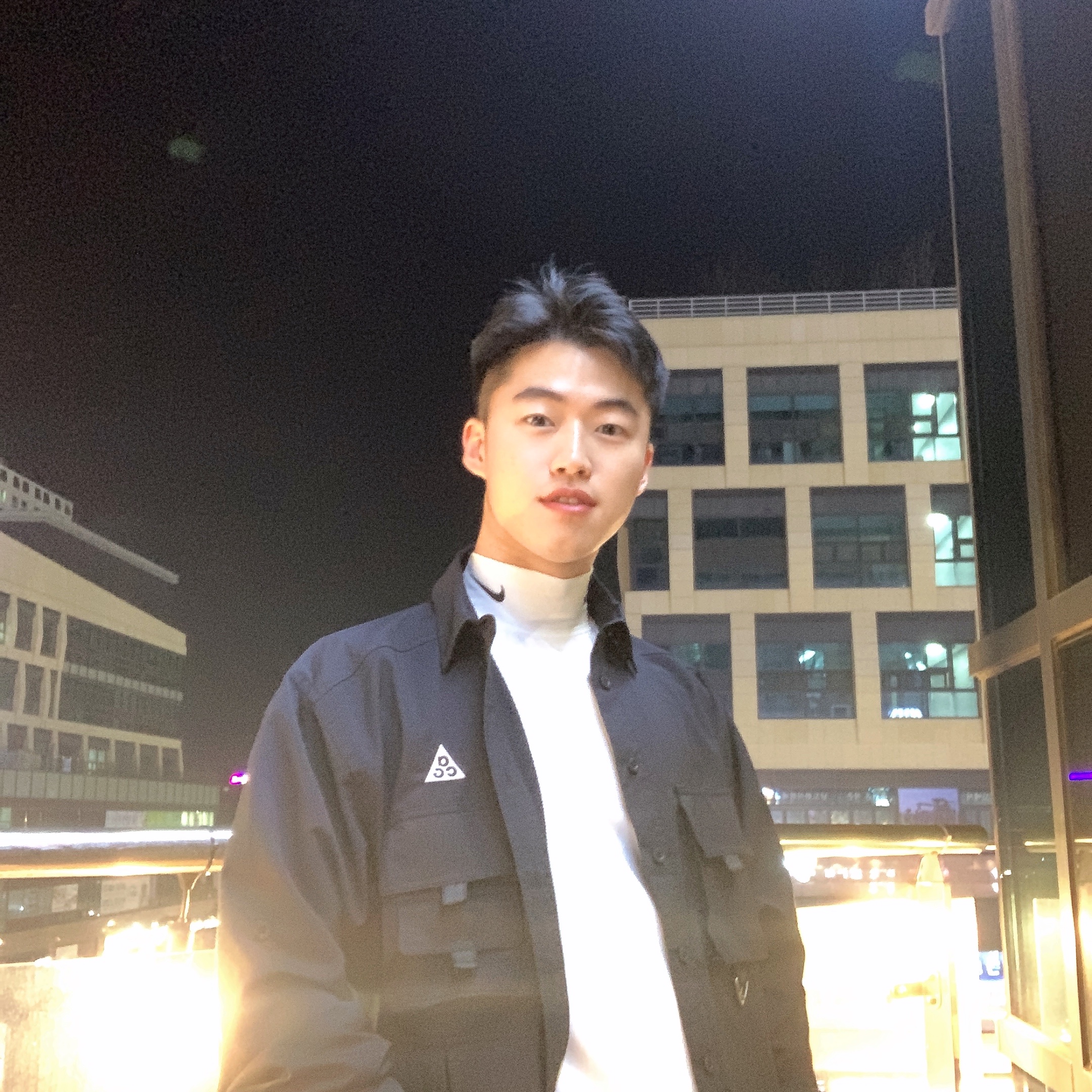 Nike x Drake Nocta Golf Mock Neck Top White - Asia, Nike ACG Devastation Trail Work Shirt Black - Asia 착용 스타일 - 1