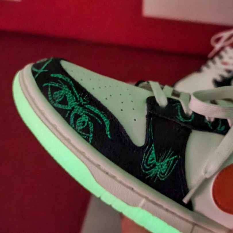 Nike Dunk Low Retro PRM Halloween 착용 스타일 - 2