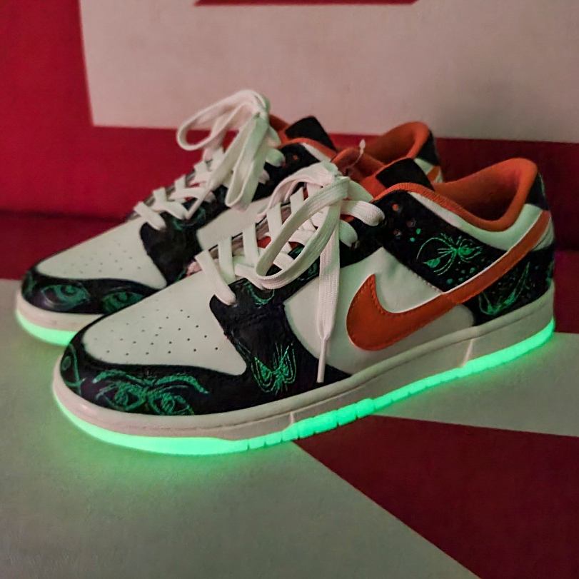 Nike Dunk Low Retro PRM Halloween 착용 스타일 - 1